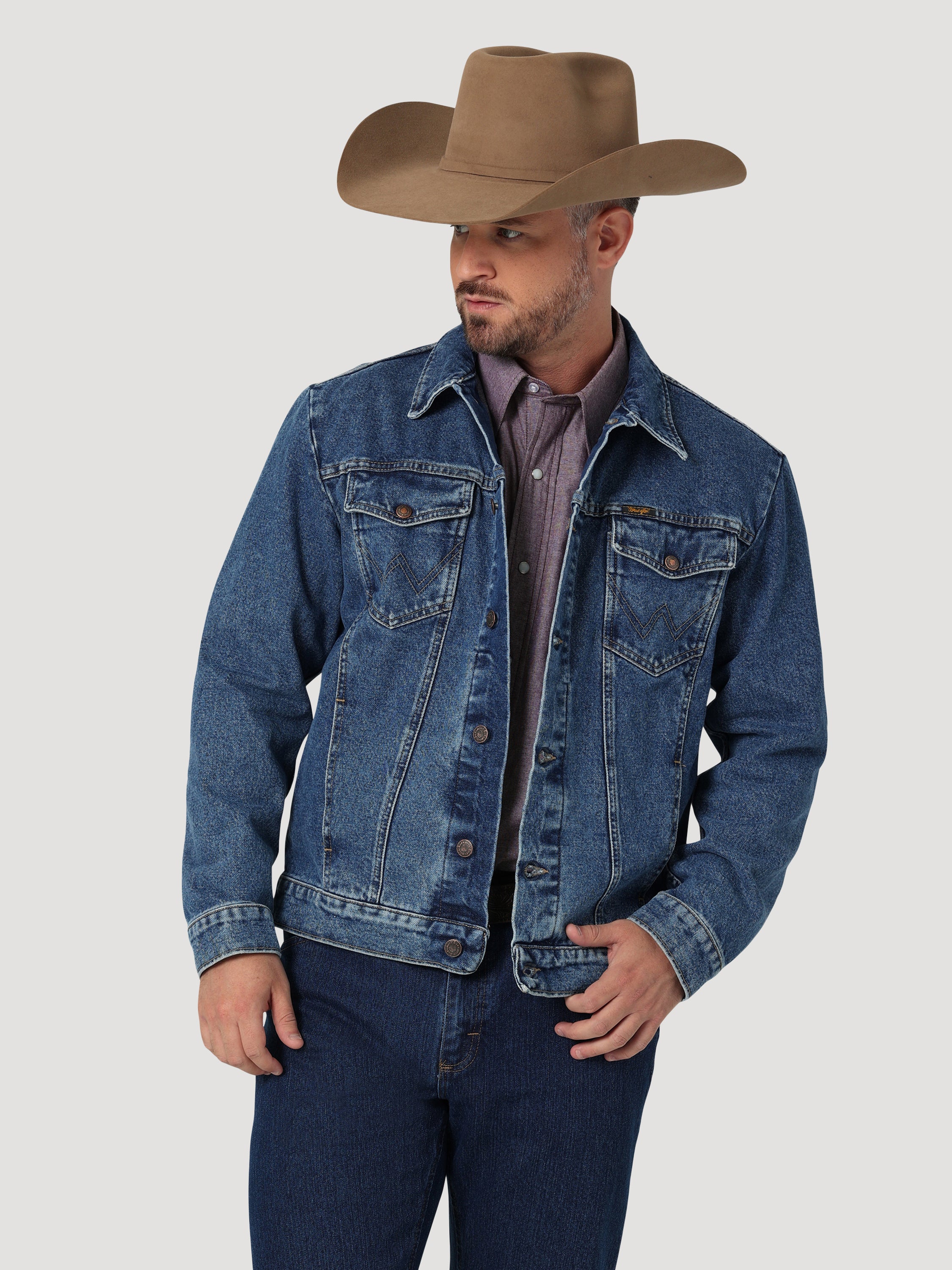 Wrangler® Denim Jacket - Unlined - Stonewash