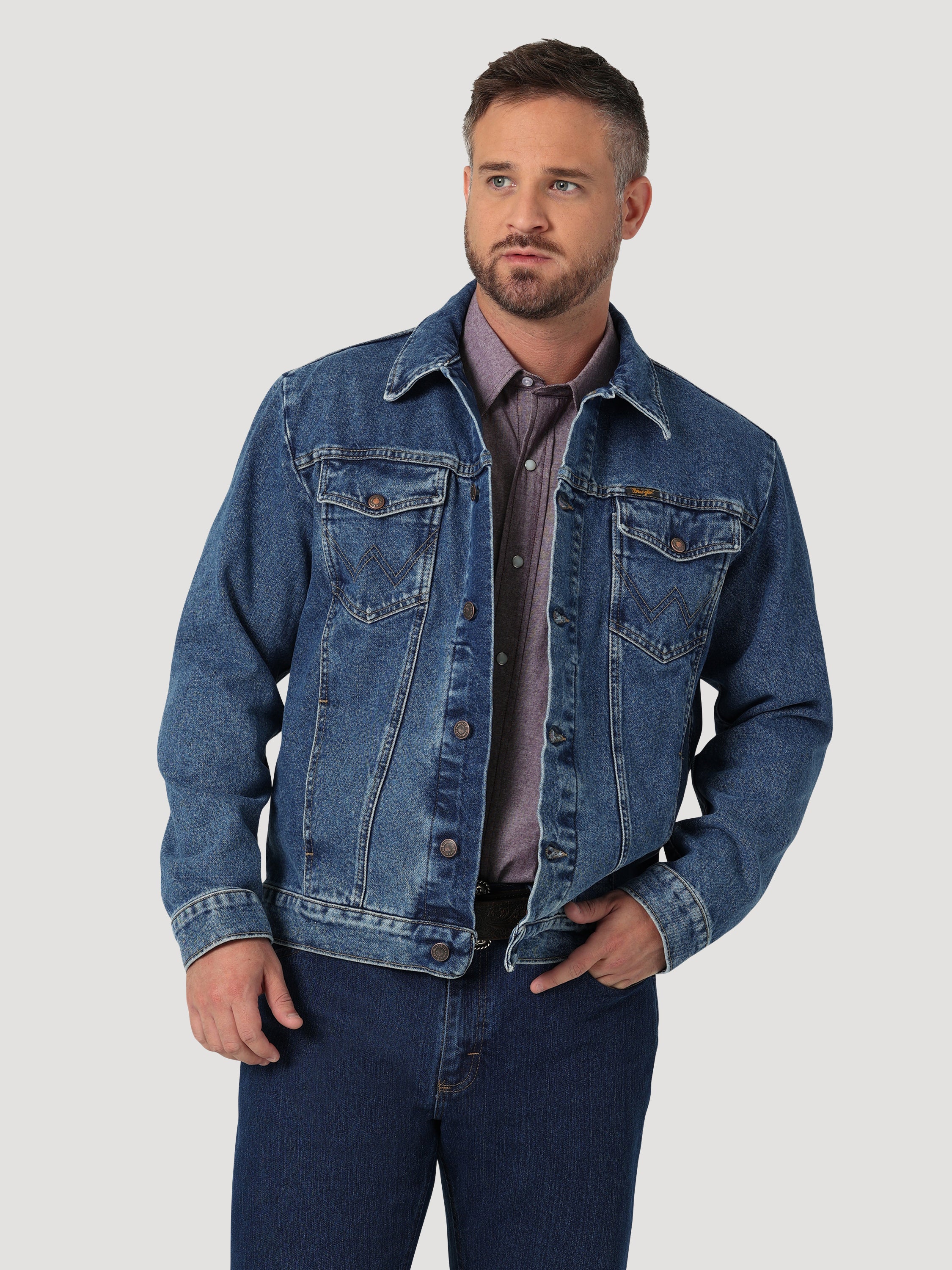 Wrangler® Denim Jacket - Unlined - Stonewash