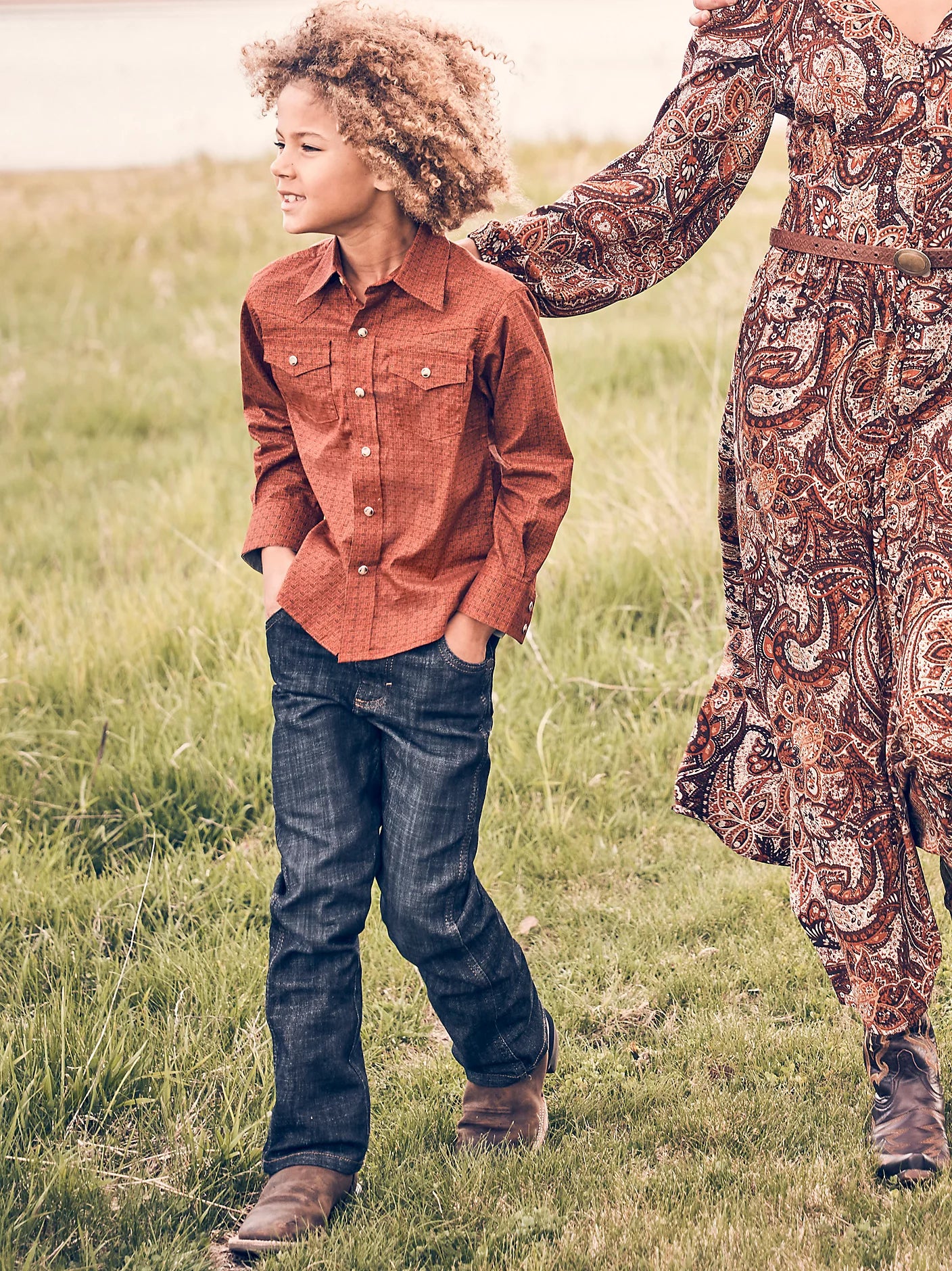 Boys Wrangler Retro® Slim Boot Jean - Dax