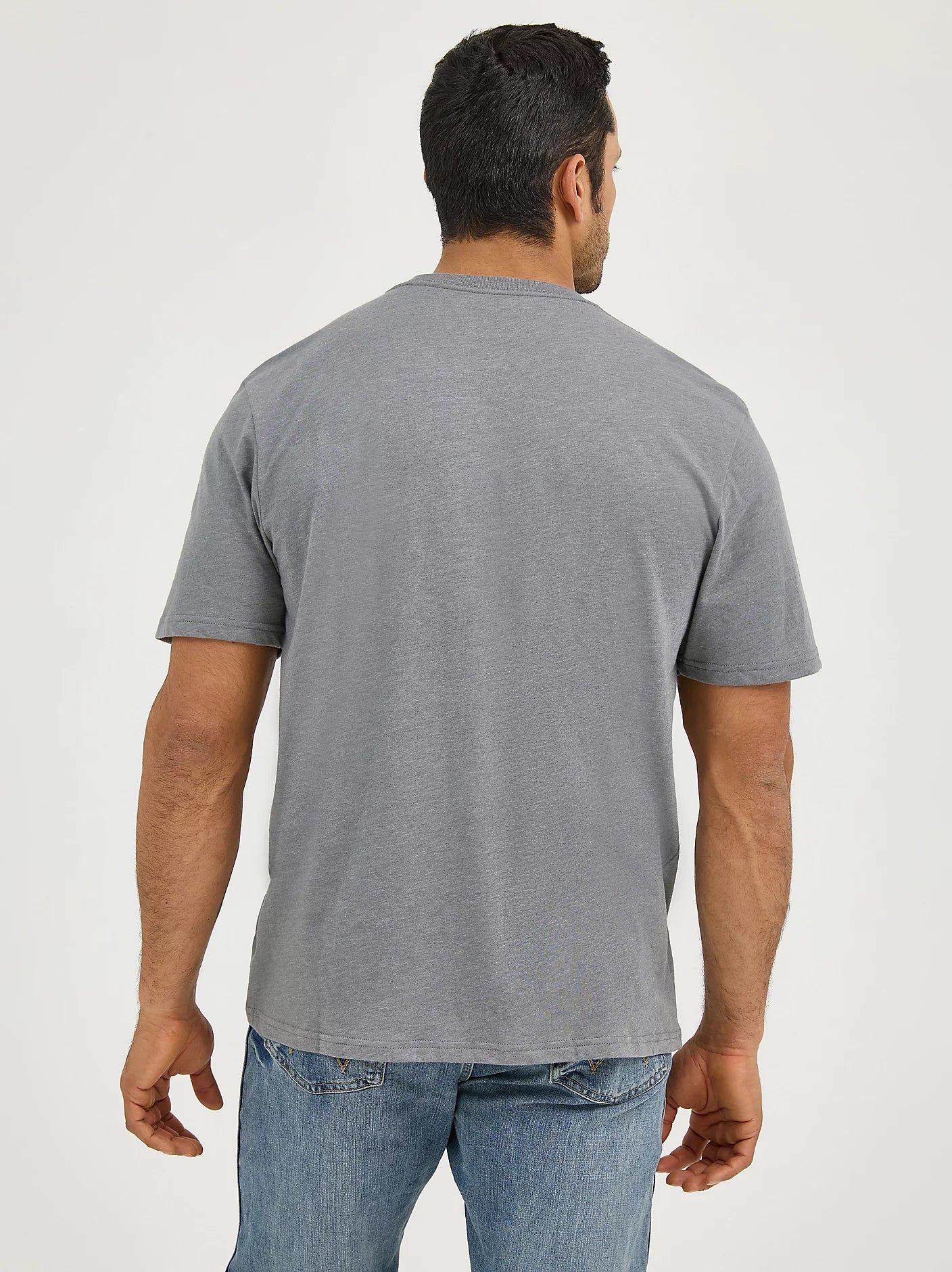 Wrangler® Short Sleeve T-Shirt - Regular Fit - Pewter