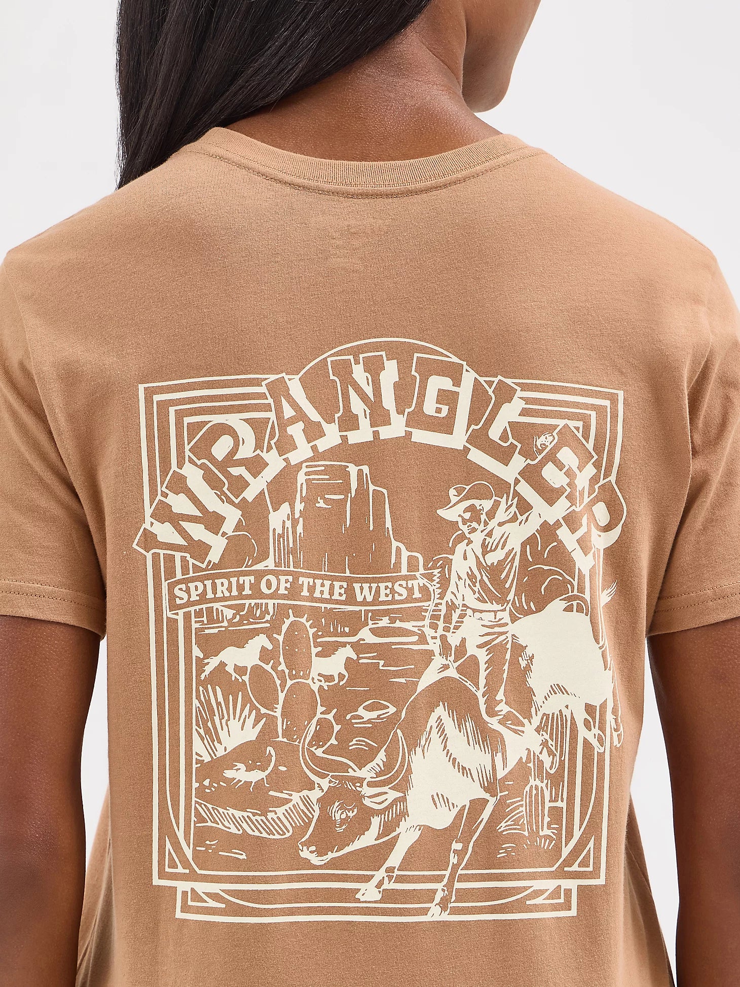 Wrangler Retro® Graphic Tee - Regular Fit - Tobacco Brown