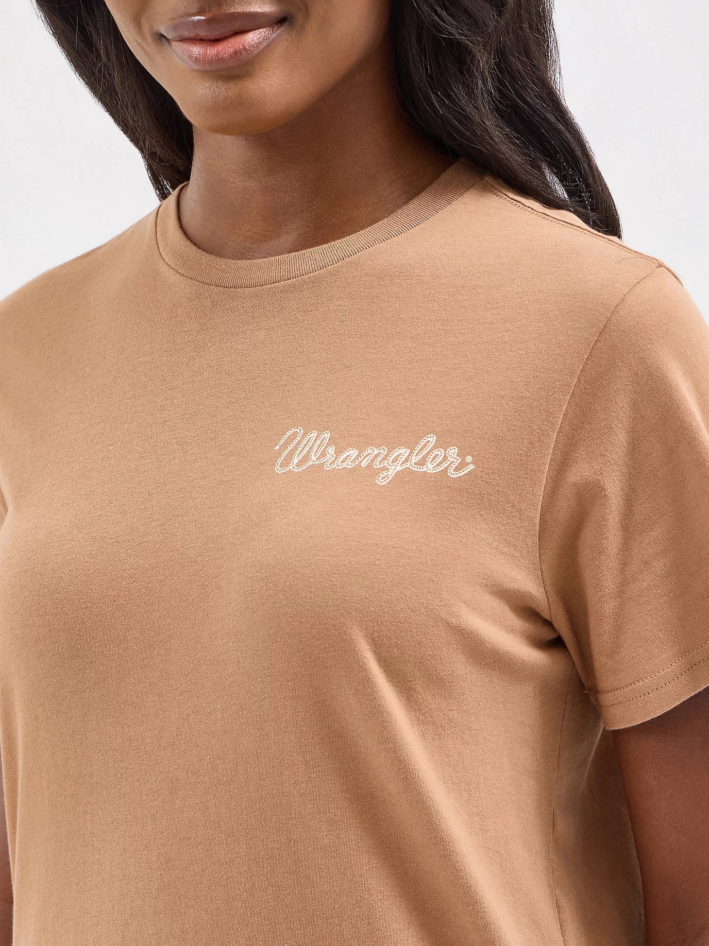 Wrangler Retro® Graphic Tee - Regular Fit - Tobacco Brown