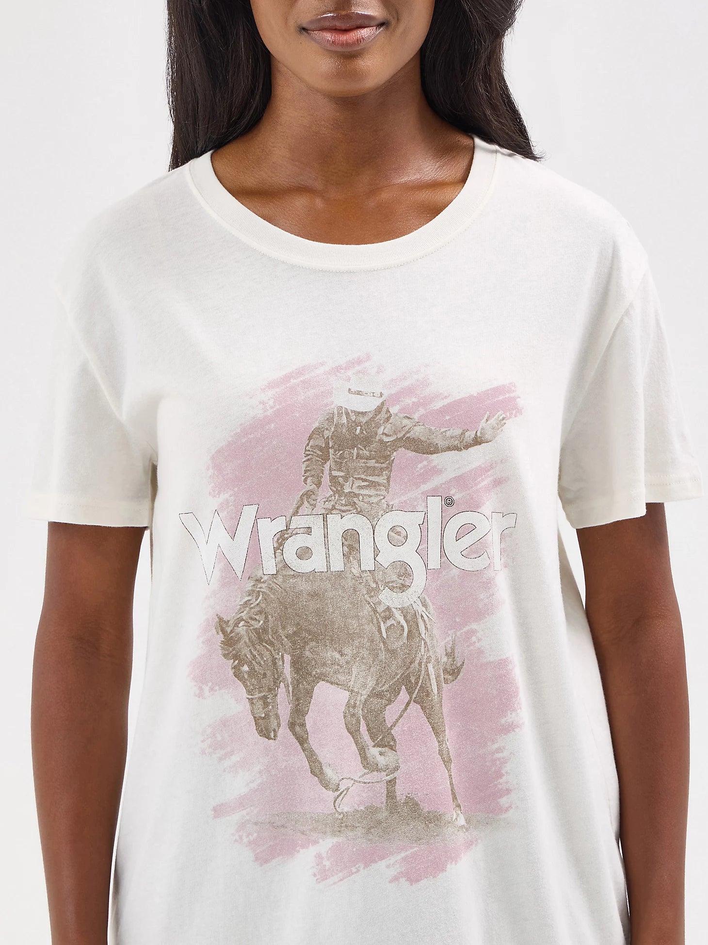 Wrangler Retro® Graphic Tee - Boyfriend Fit - Marshmallow