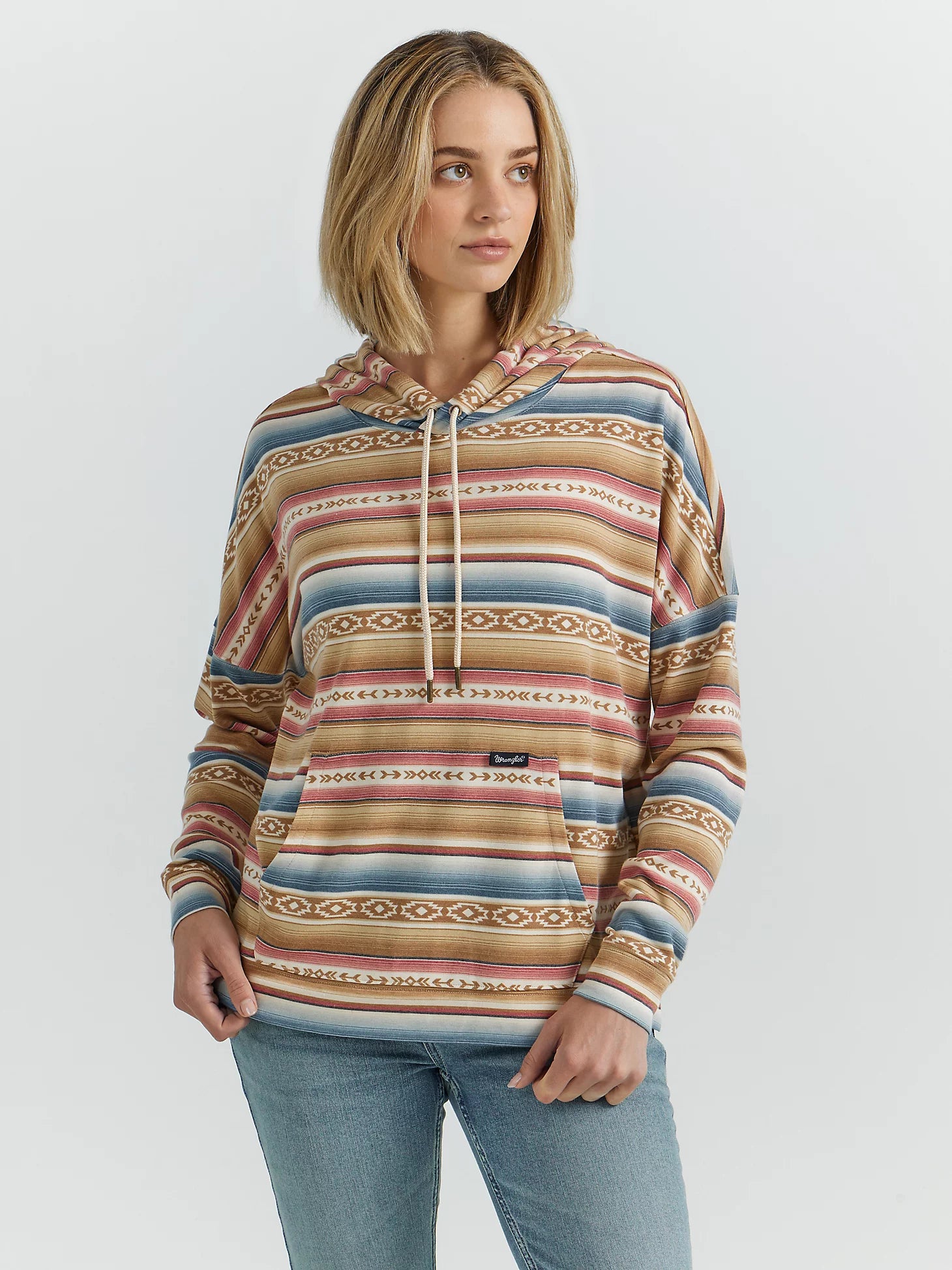 Wrangler Retro® Americana Hoodie - Gold/Blue