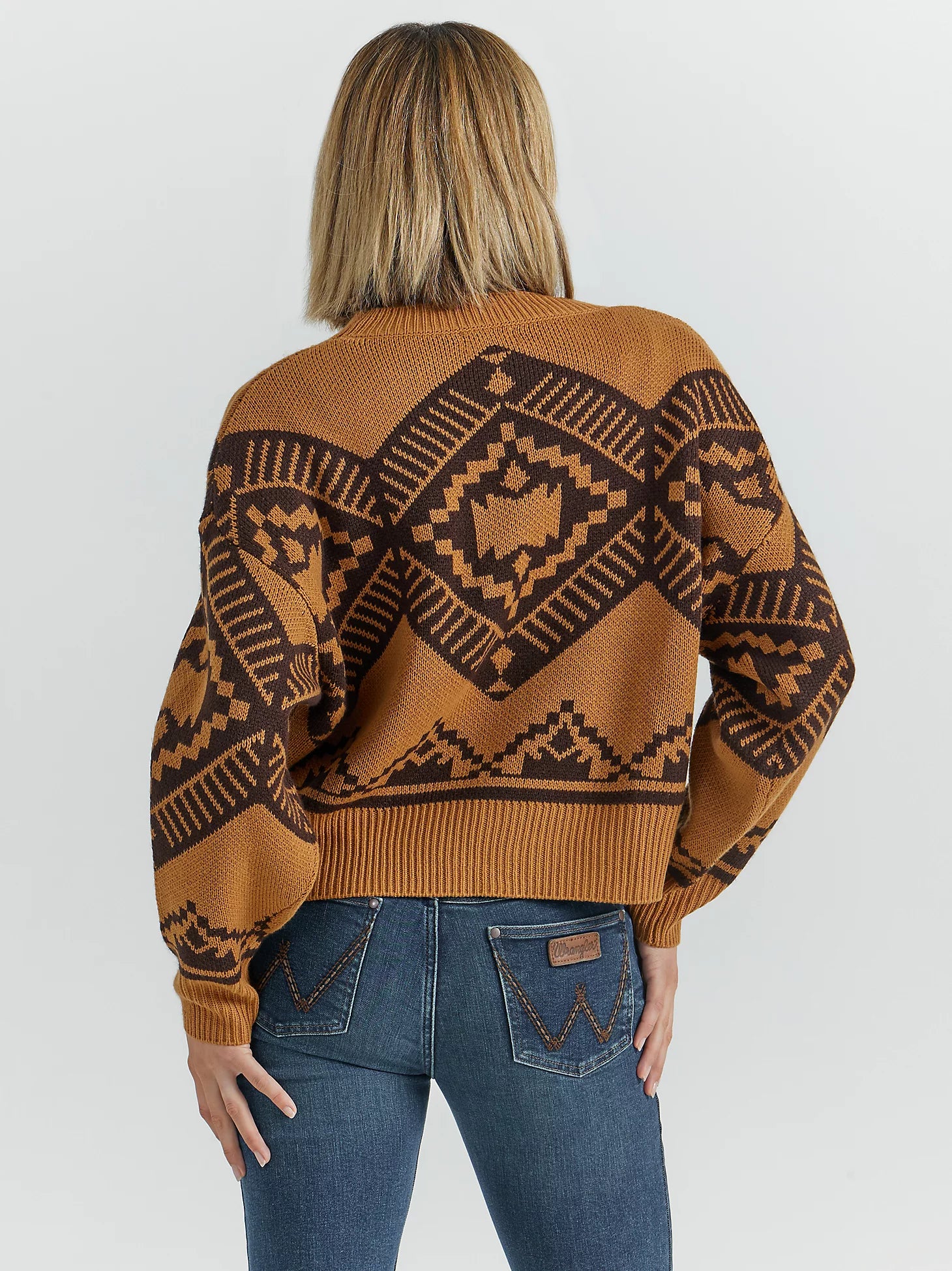 Wrangler Retro® Americana Sweater - Brown