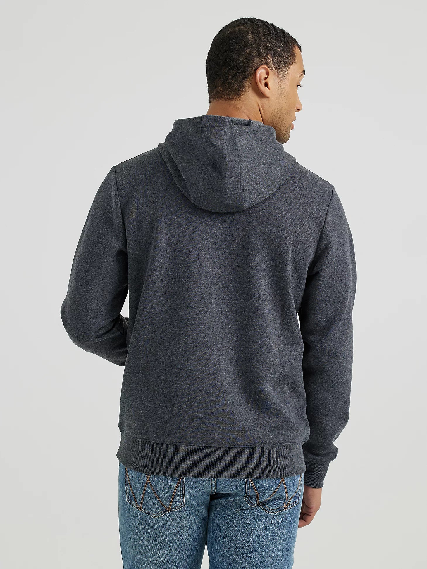 Wrangler® Western Hoodie - Regular Fit - Washed Black