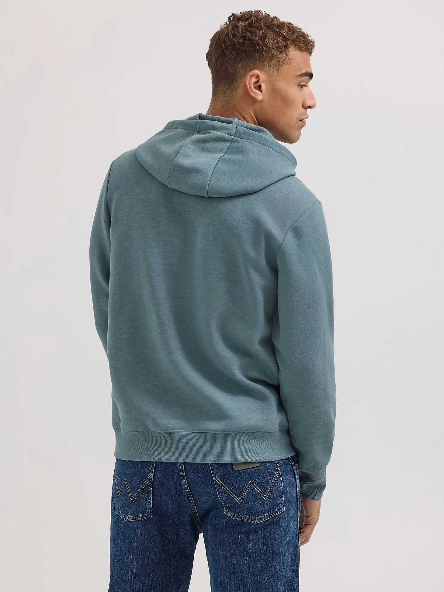 Wrangler® Western Hoodie - Regular Fit - Goblin Blue