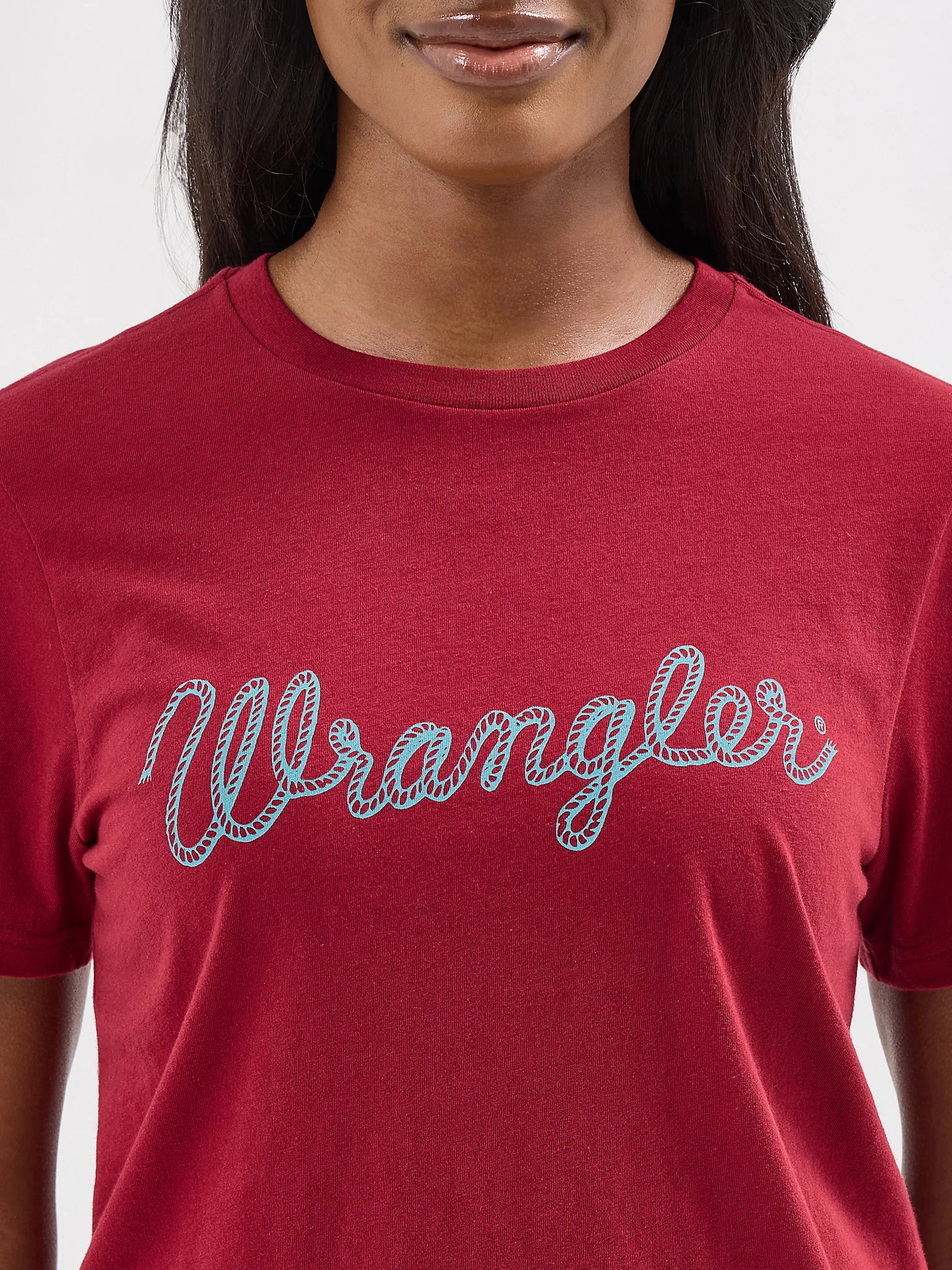 Wrangler® Graphic Short Sleeve T-Shirt - Regular Fit - Biking Red