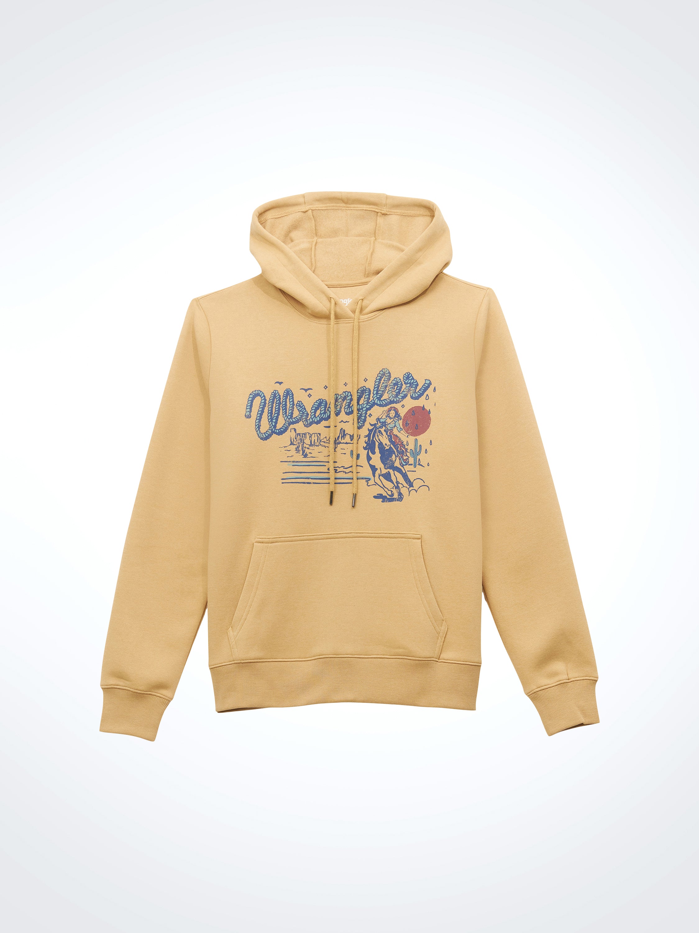 Wrangler® Graphic Hoodie - Regular Fit - Croissant