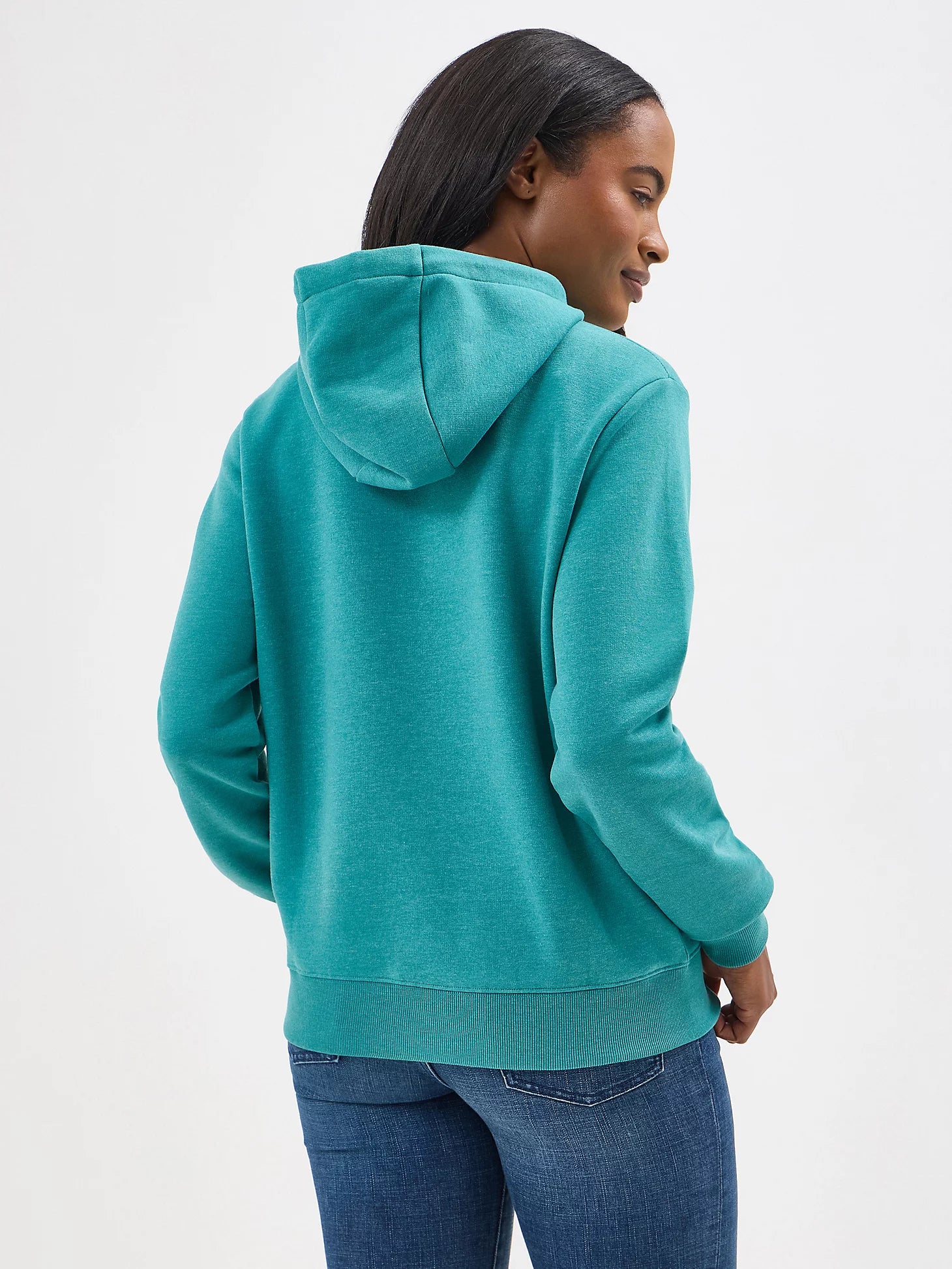 Wrangler® Graphic Hoodie - Regular Fit - Green-Blue Slate