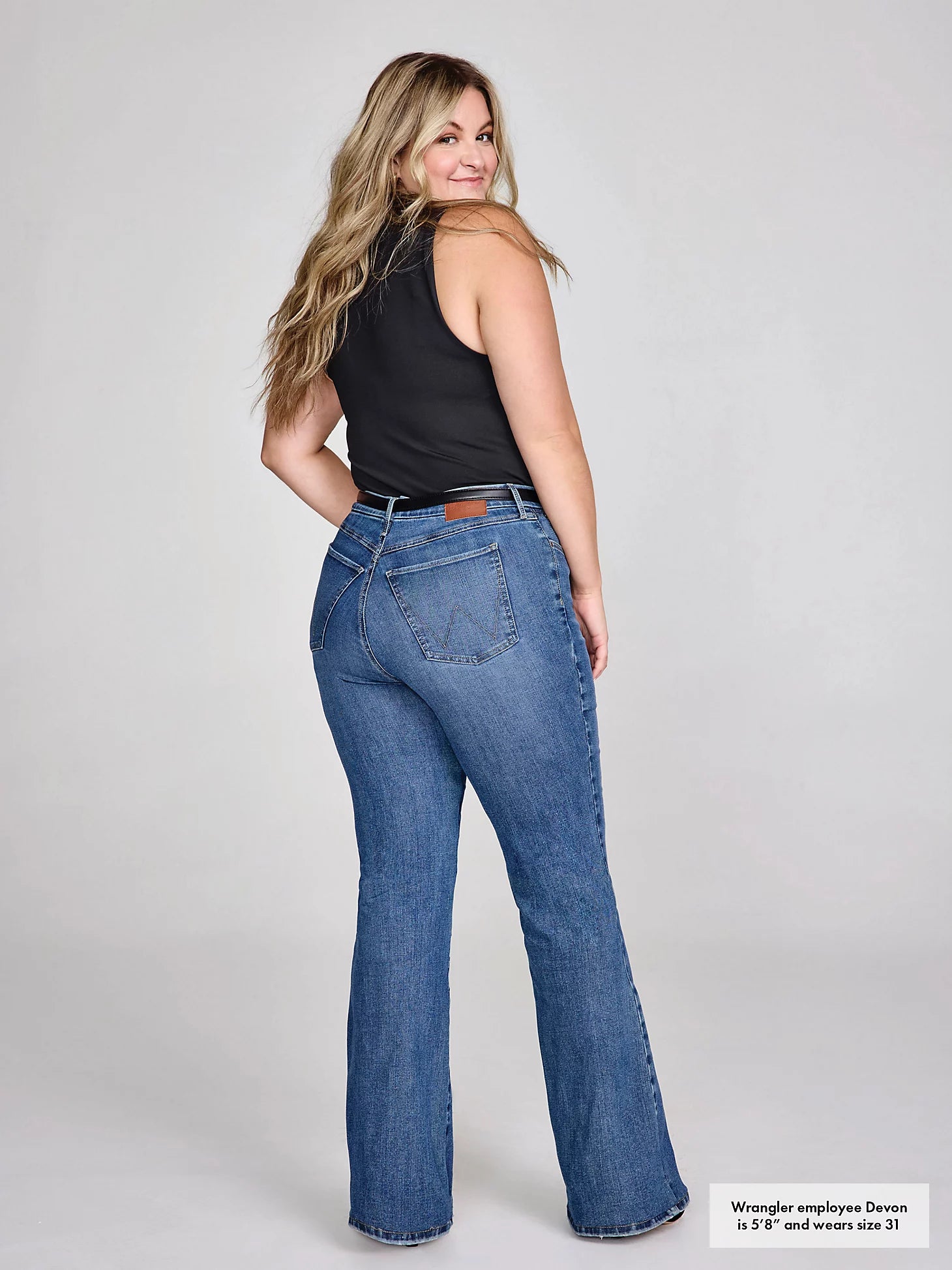 Bespoke Flare Jean - High Rise - Lily