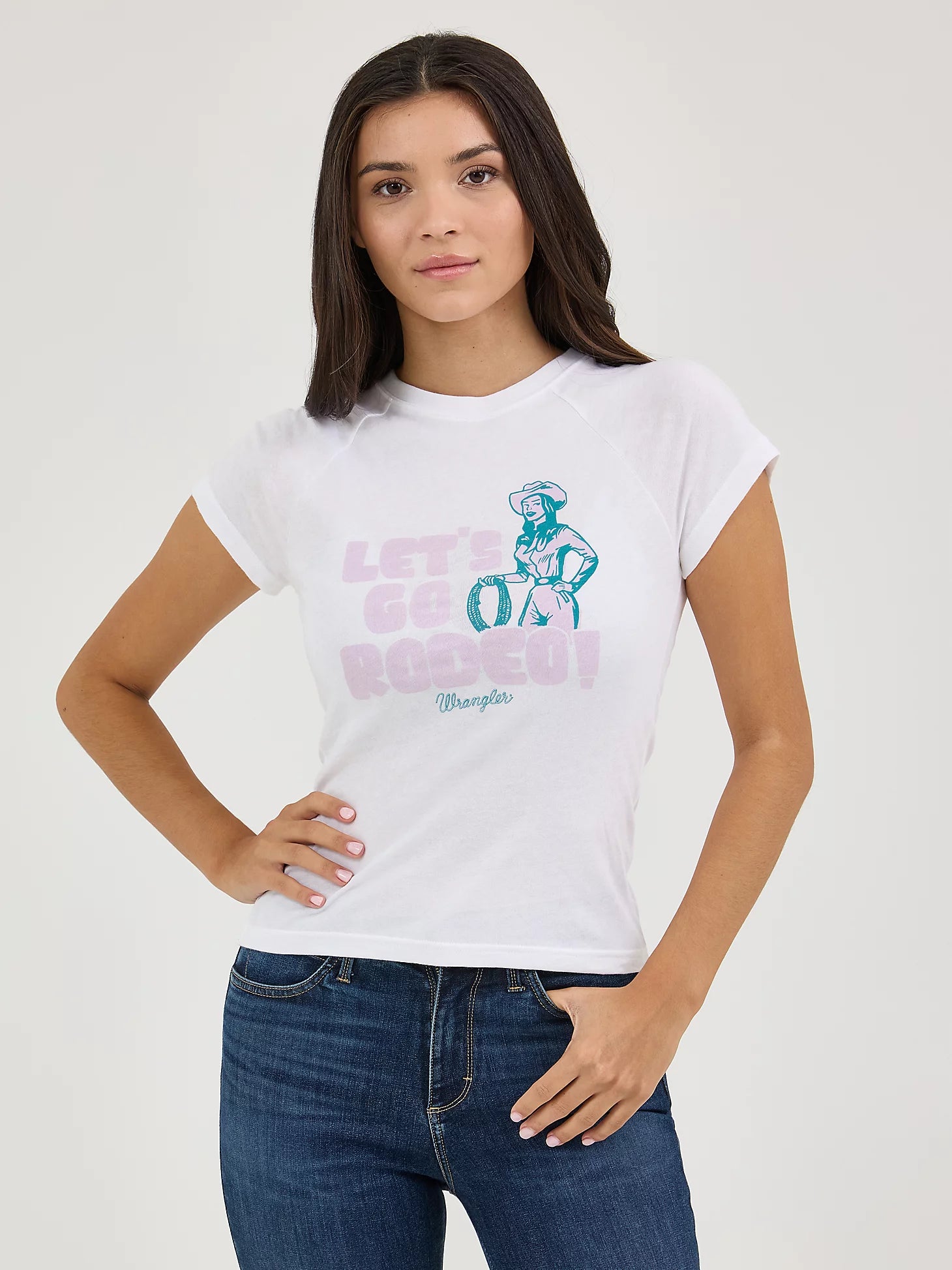 T-shirt à manches courtes Wrangler Retro® - Blanc