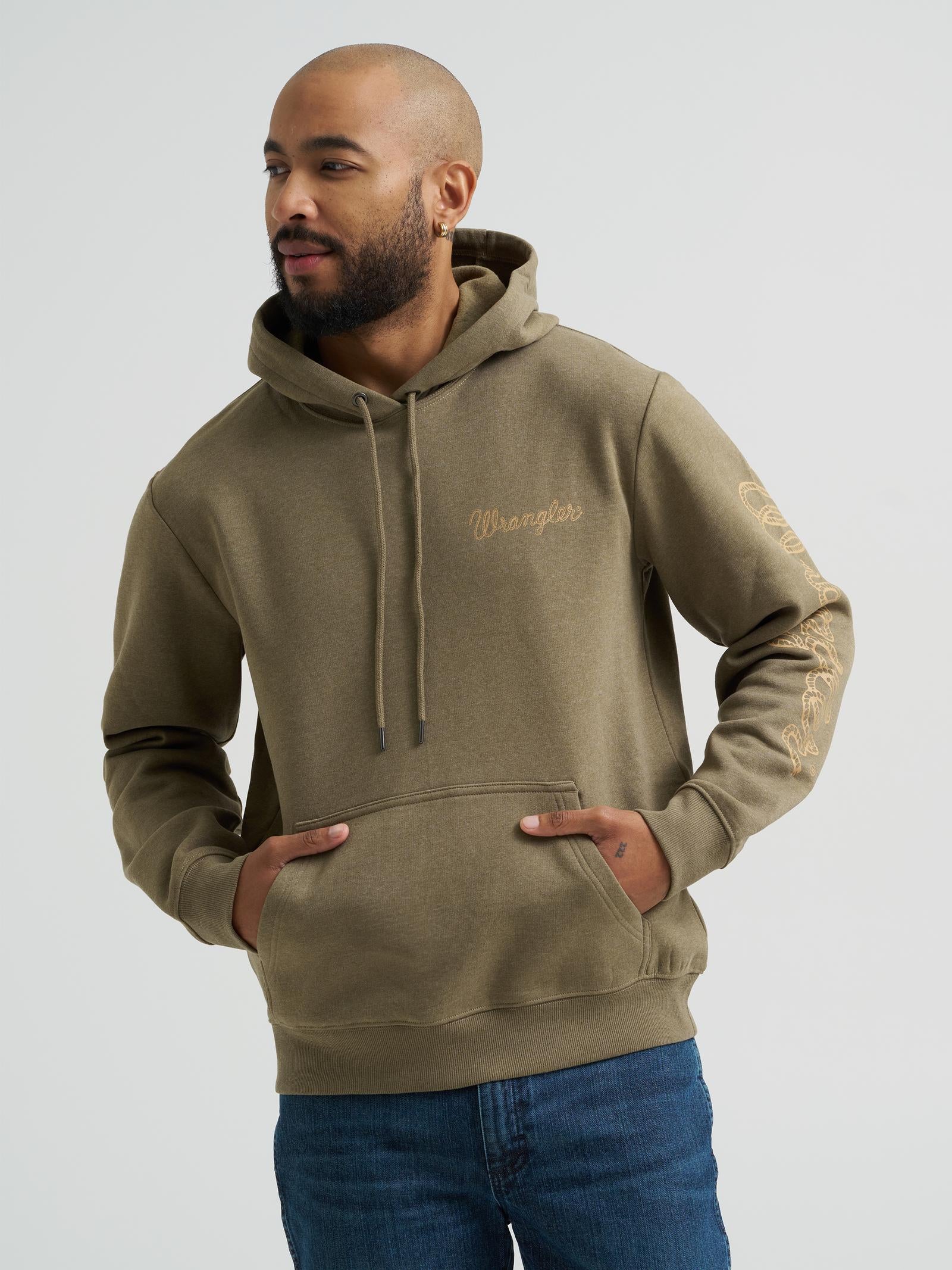 Sweat à capuche graphique Wrangler® - Coupe classique