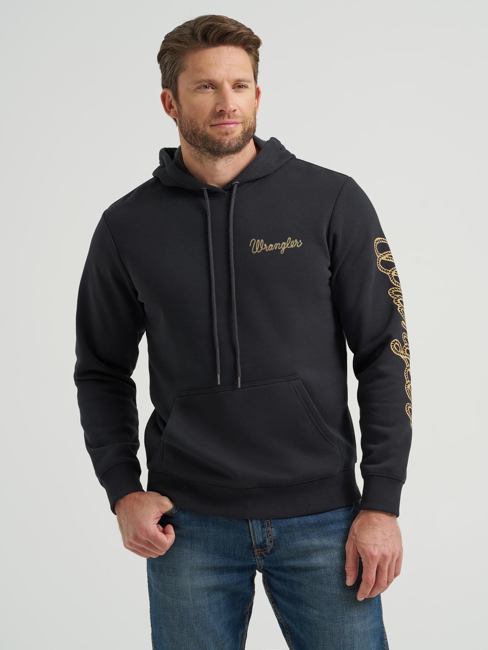 Sweat à capuche graphique Wrangler® - Coupe classique