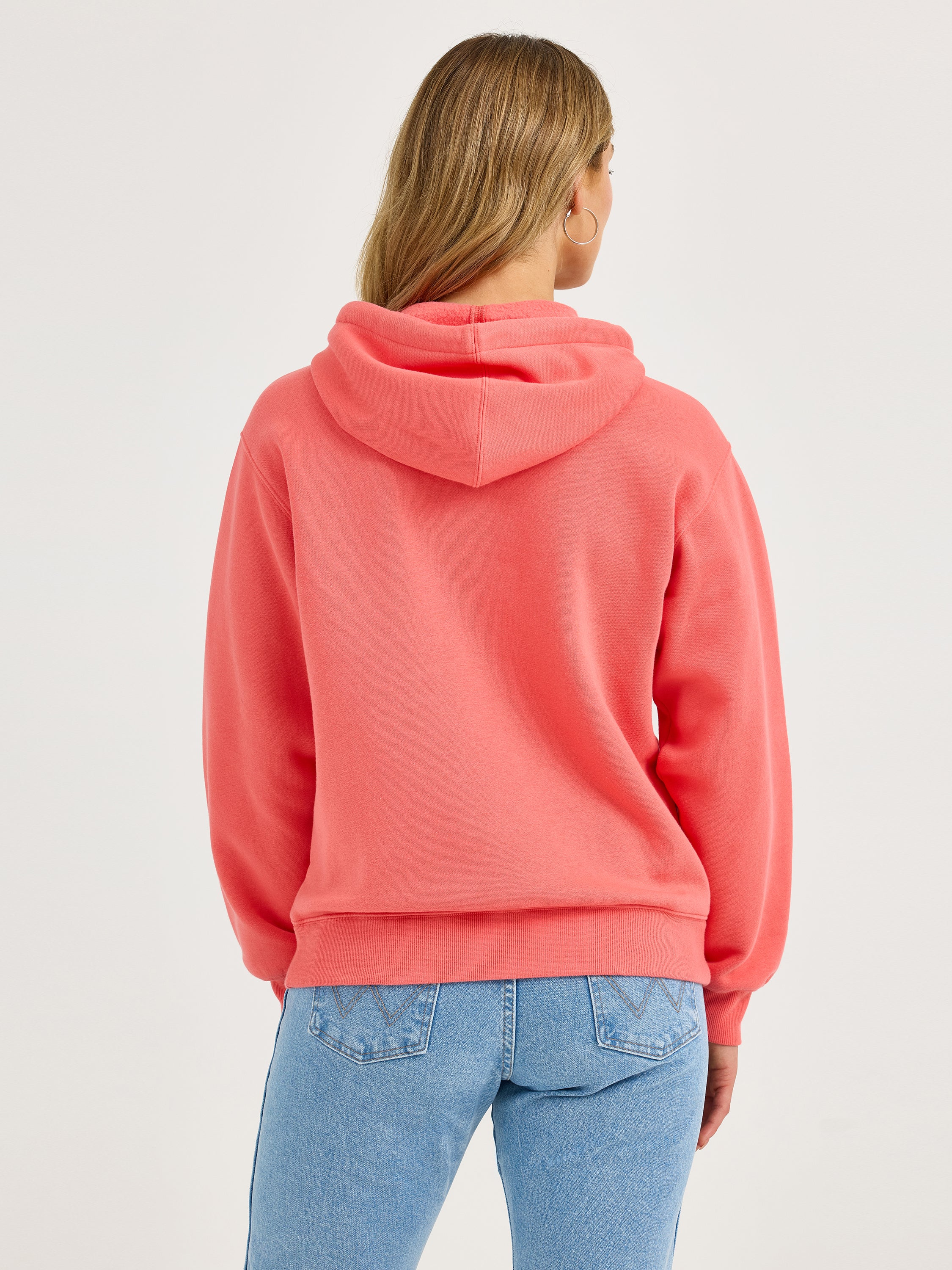 Sweat à capuche Wrangler Retro® Punchy - Rose