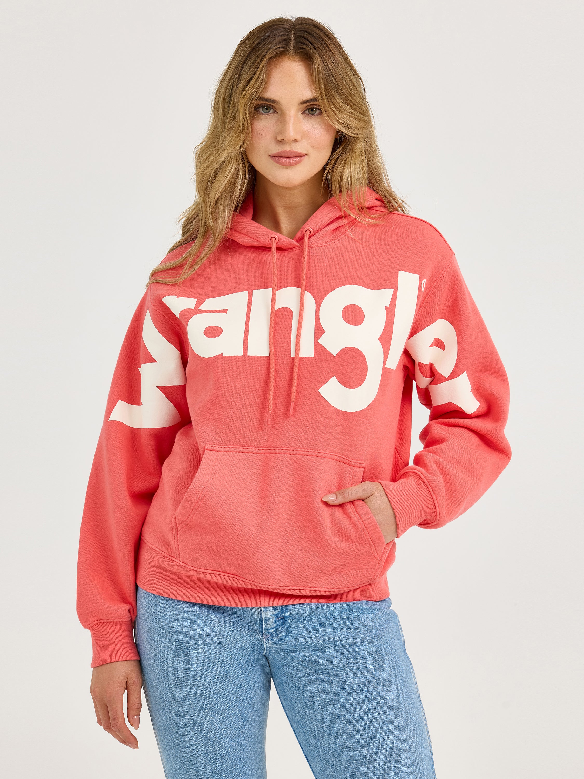 Sweat à capuche Wrangler Retro® Punchy - Rose