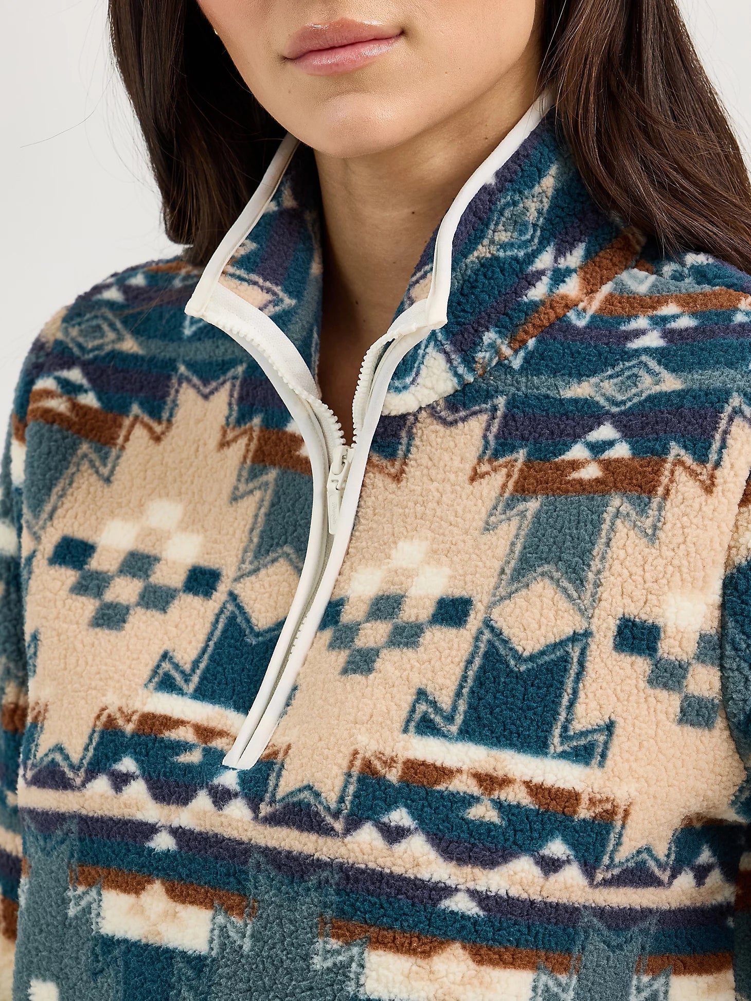 Wrangler Retro® Western Vintage Pullover - Dusty Blue 