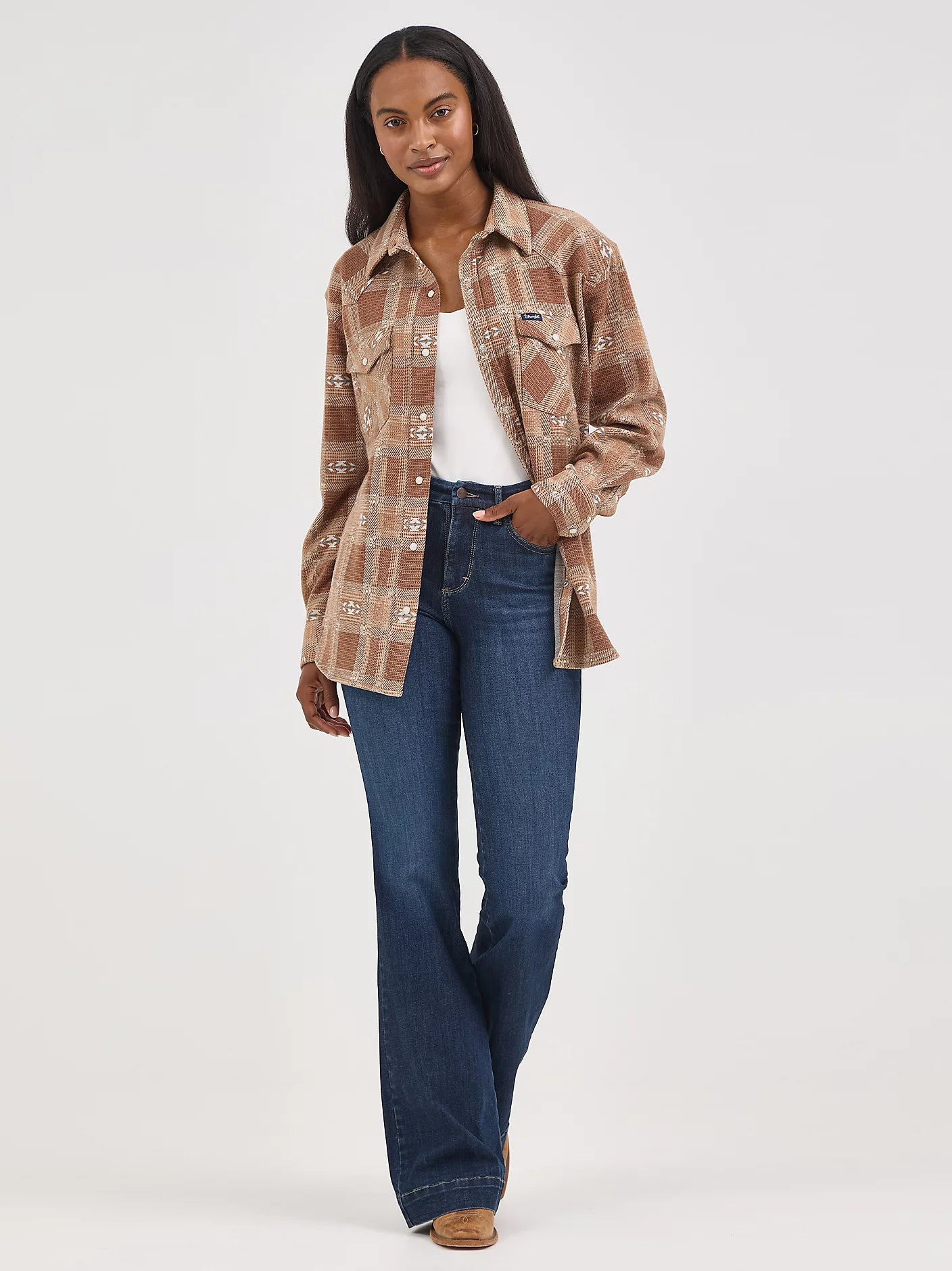 Wrangler® Bespoke Trouser Jean - High Rise - Alexandra