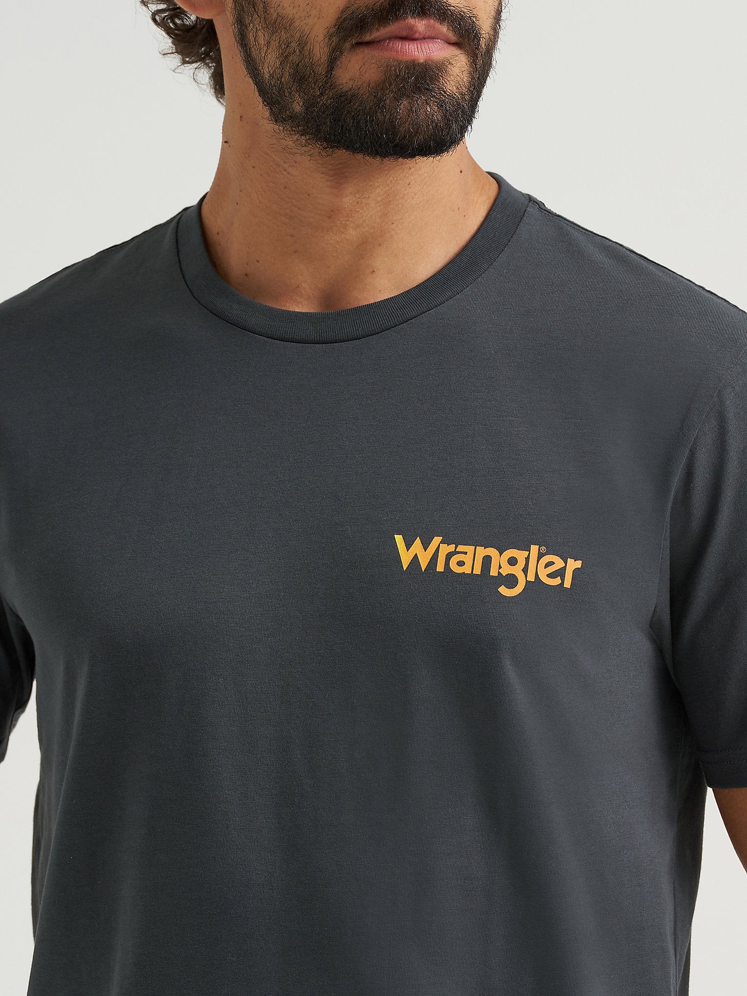 Men's Wrangler Bucking Cowboy Back Graphic T-Shirt
