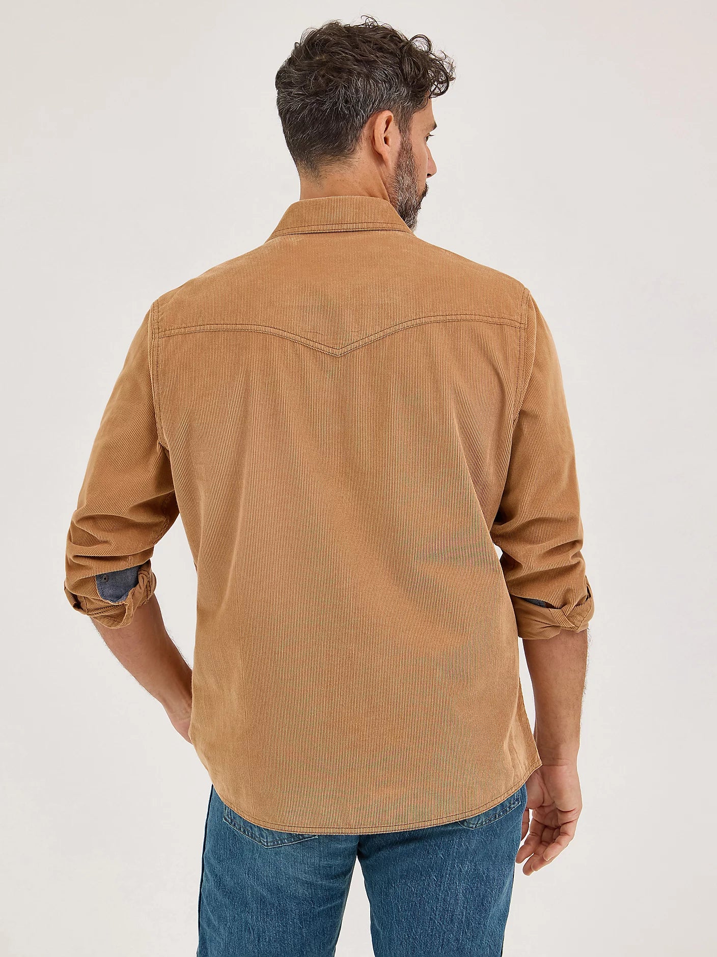 Men's Wrangler® Retro® Premium Western Snap Corduroy Shirt