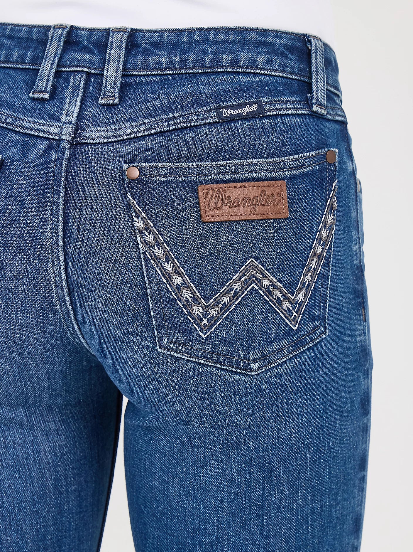 Women's Wrangler Retro® Mae Wide Leg Trouser Jean