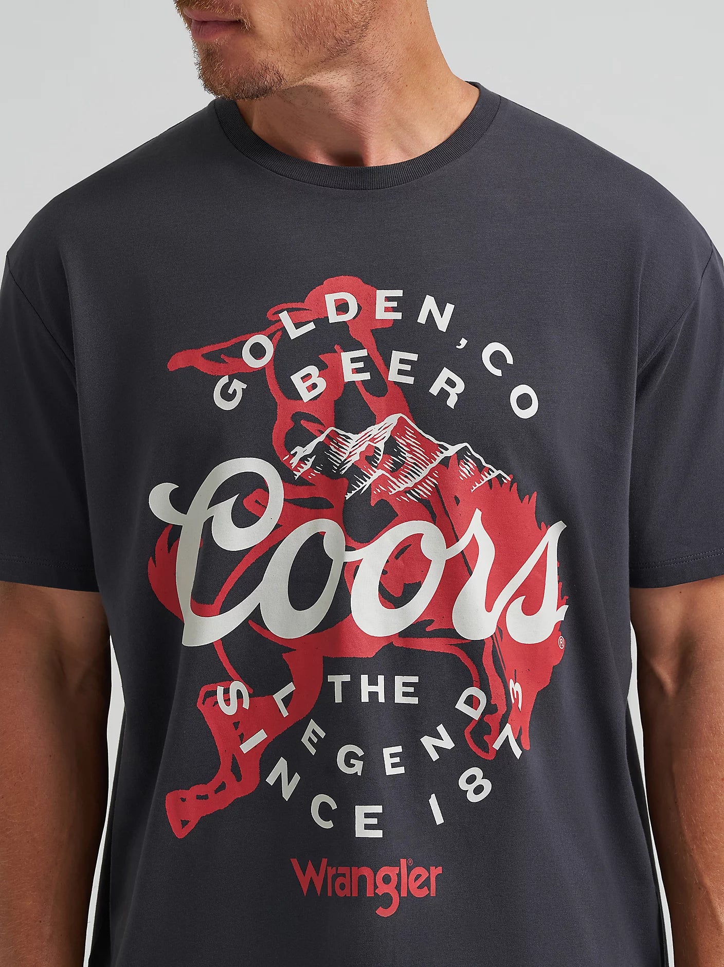 Wrangler X Coors Canada Not My First Banquet Tee - Black