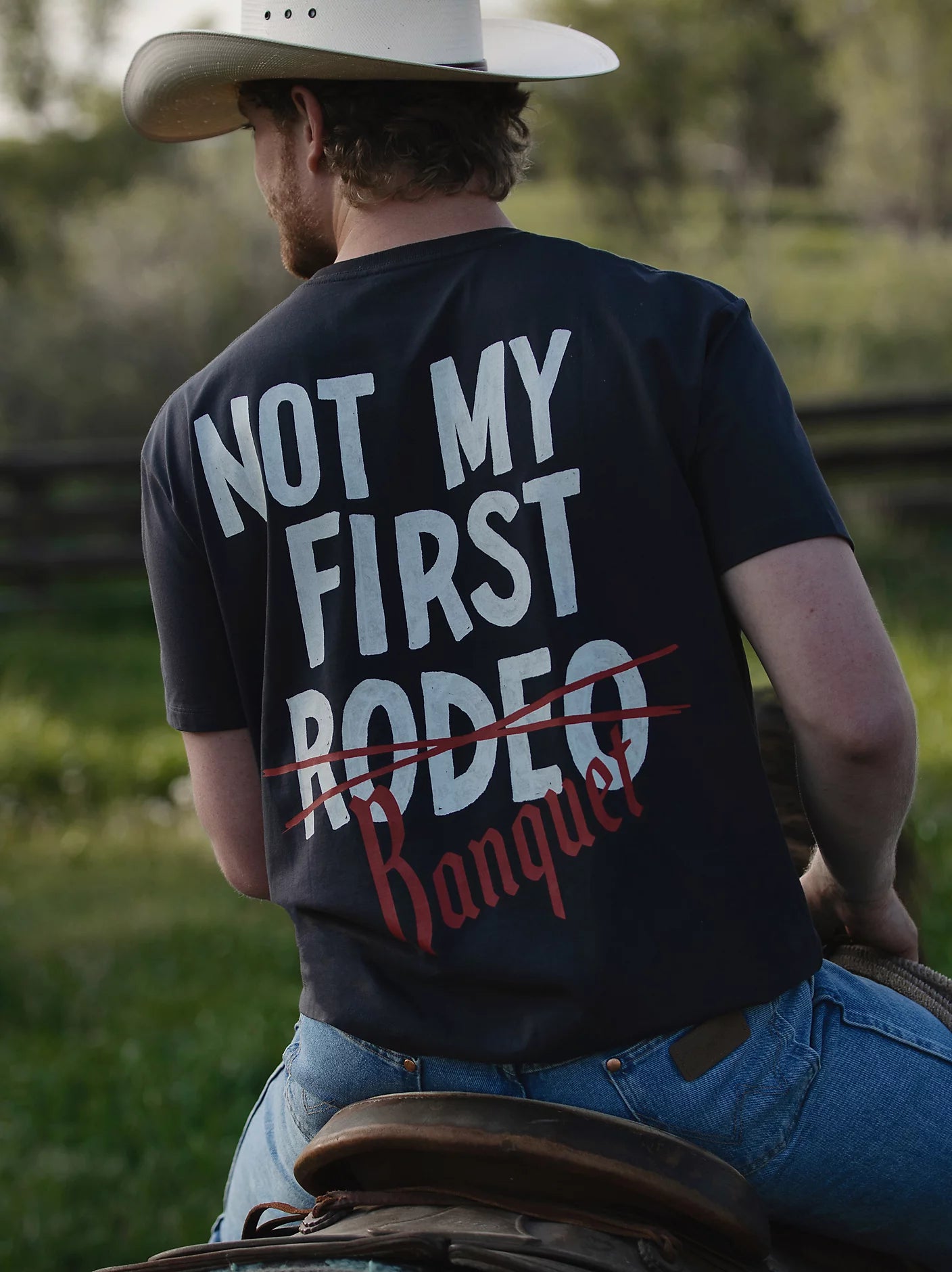 Wrangler X Coors Canada Not My First Banquet Tee - Black