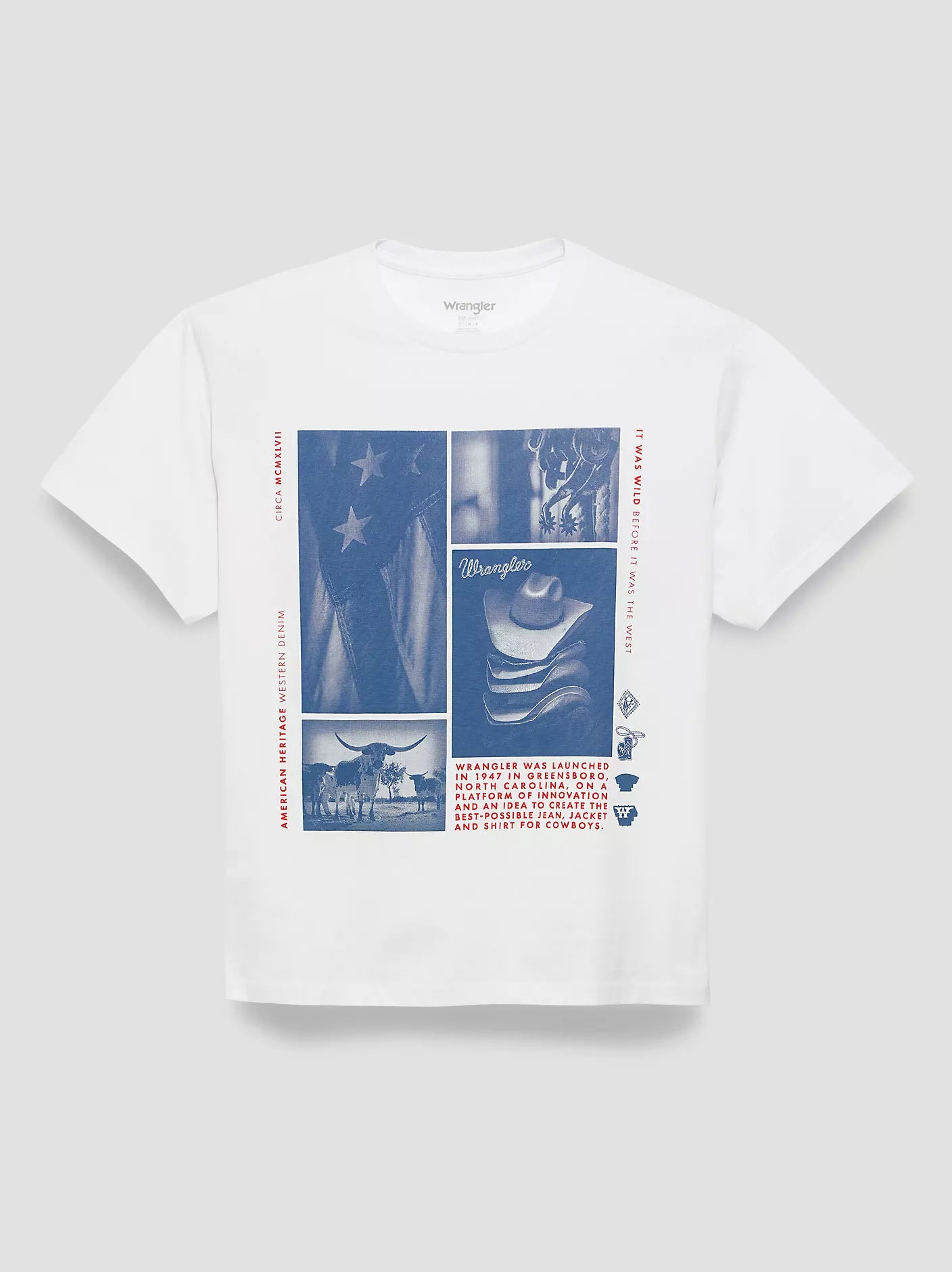 Western Collage Girlfriend Graphic Tee