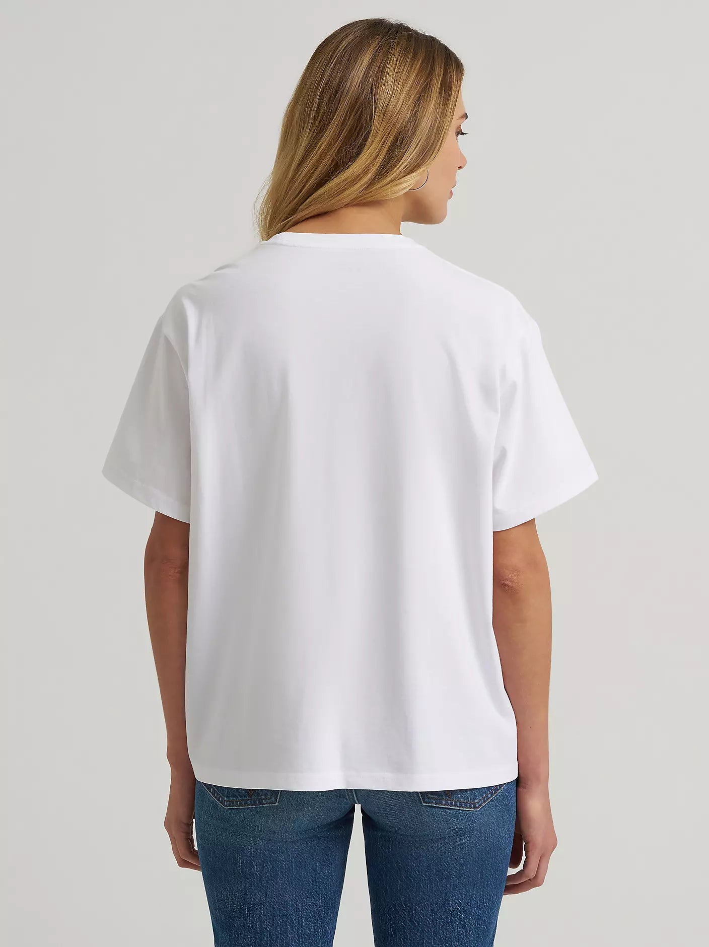 T-shirt graphique petite amie collage Western