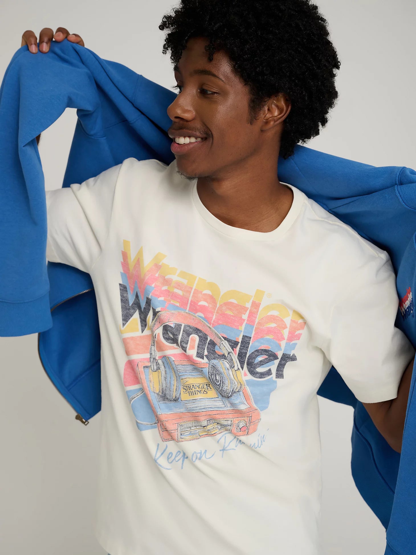 Wrangler® X Stranger Things Keep On Runnin' T-Shirt