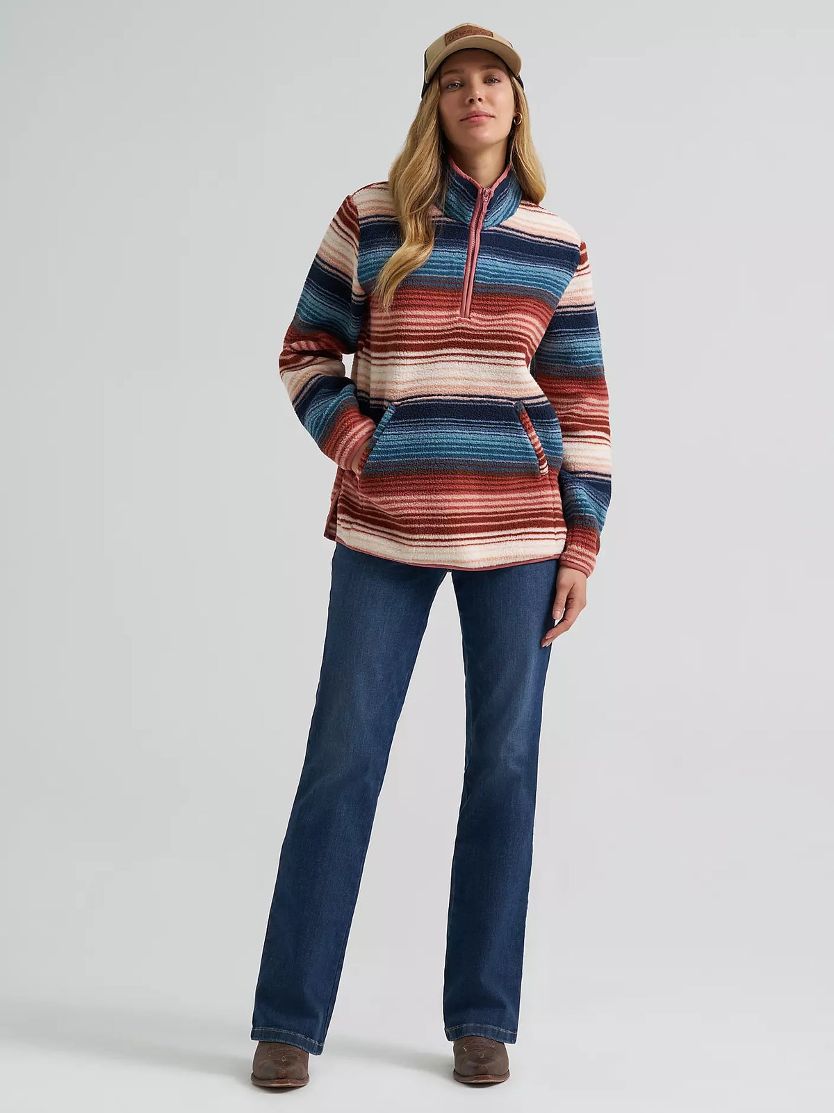 Women's Wrangler High Plains Sherpa Zip Pullover
