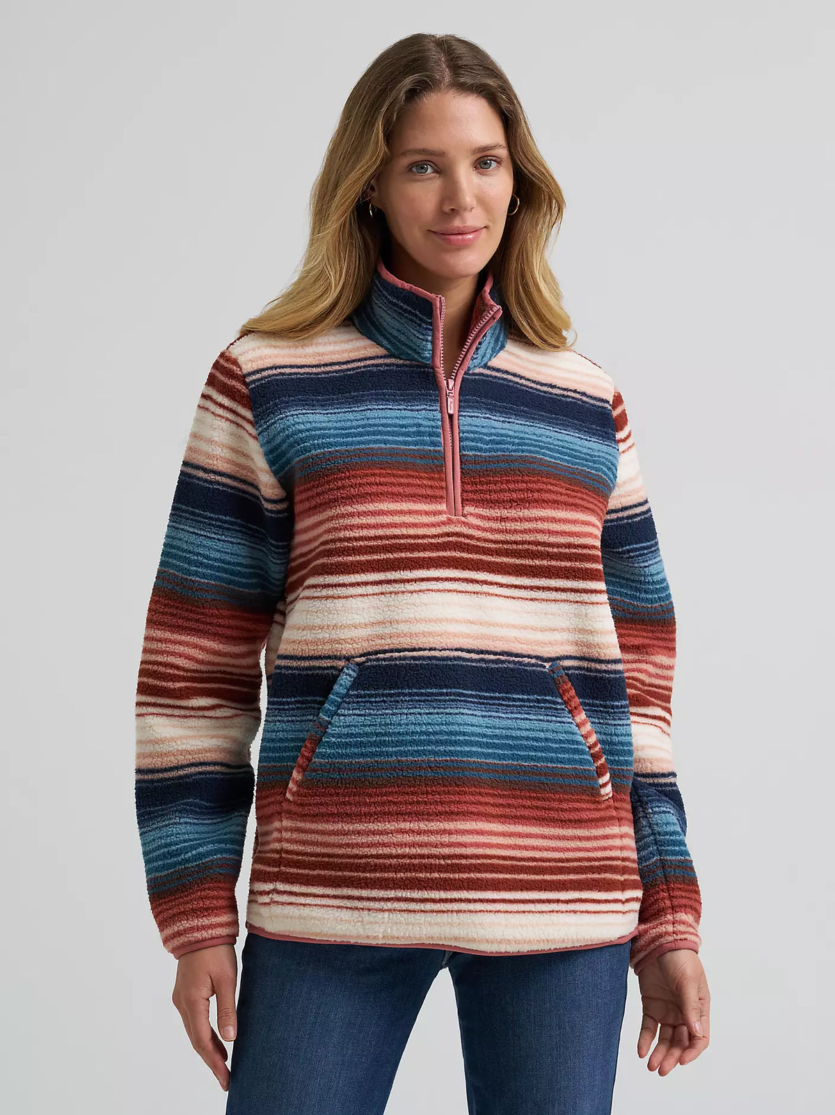 Women's Wrangler High Plains Sherpa Zip Pullover