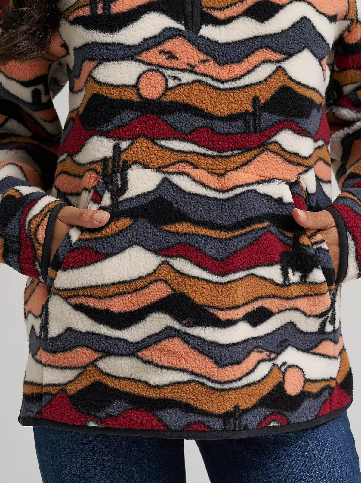 Women's Wrangler High Plains Sherpa Zip Pullover