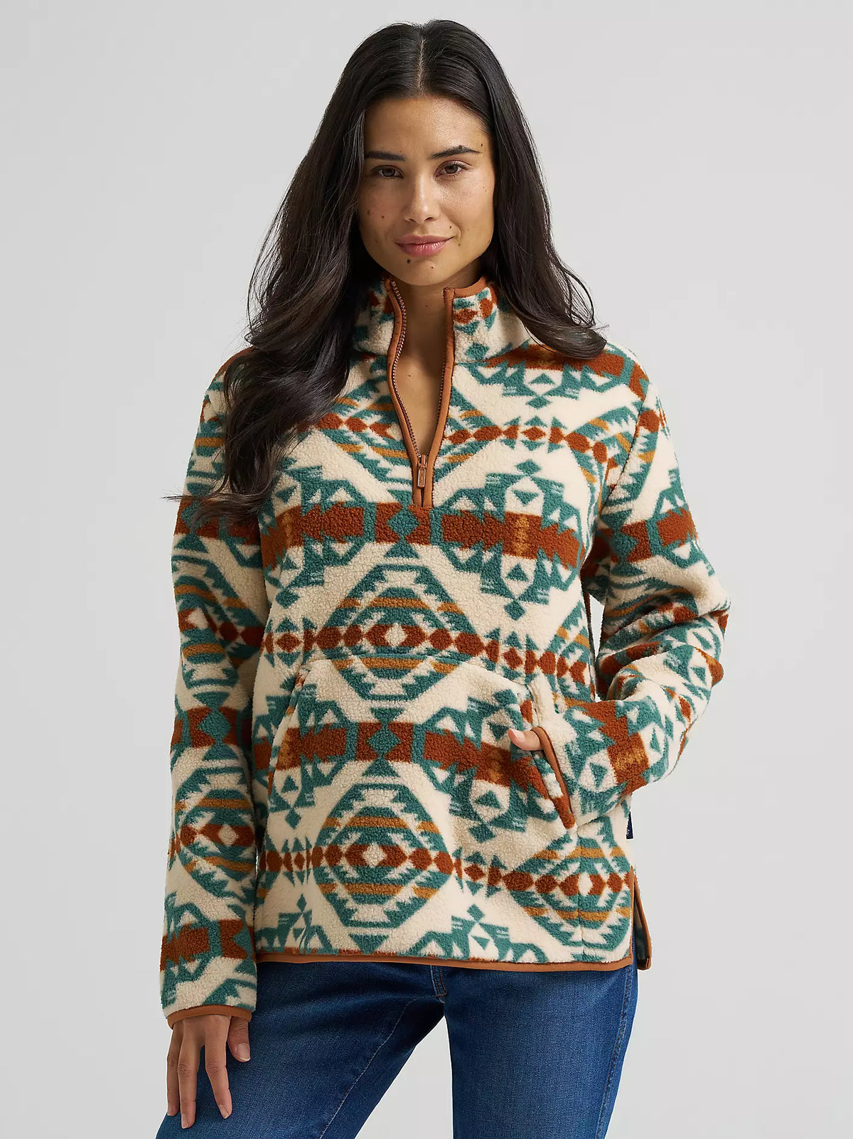 Women's Wrangler High Plains Sherpa Zip Pullover