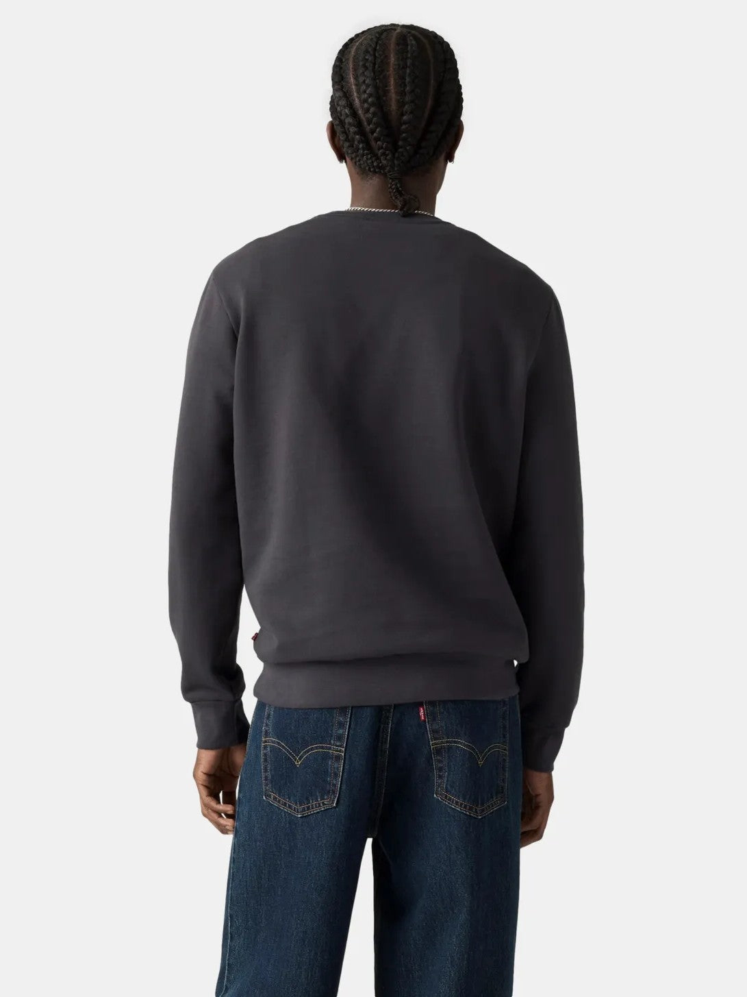 Sweat-shirt Levi's pour homme, coupe standard, col rond, motif graphique