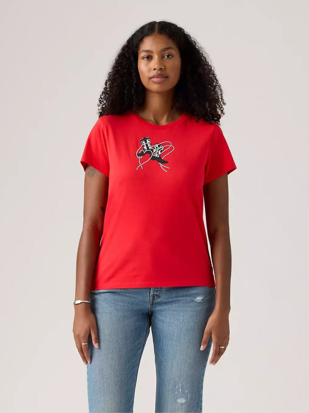 T-shirt Levi's pour femme avec logo western parfait
