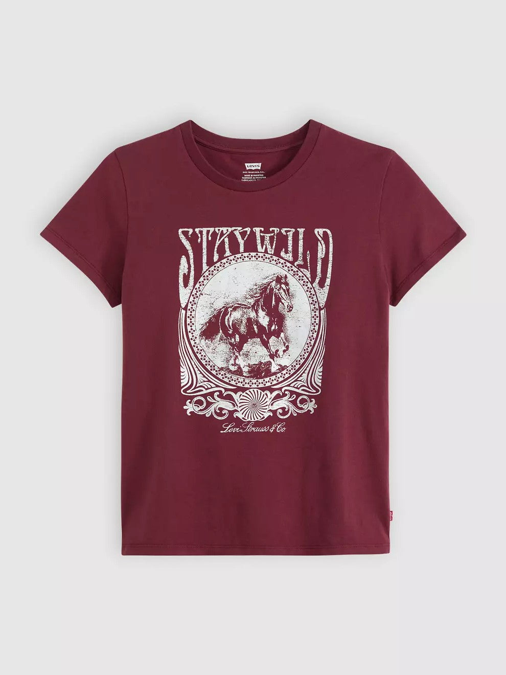 T-shirt Levi's pour femme avec logo western parfait