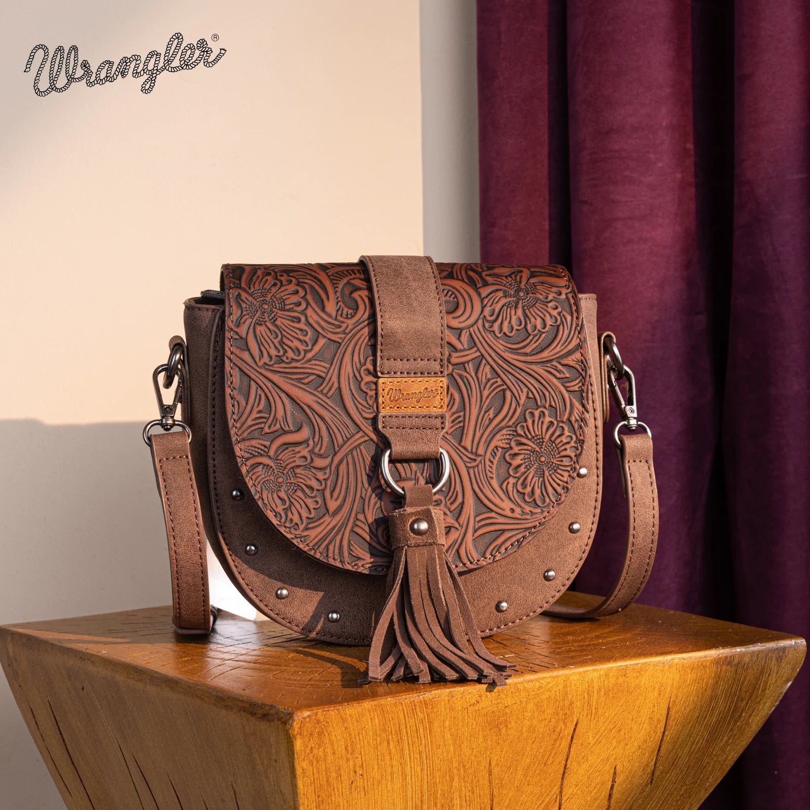 Sacoche à bandoulière Wrangler Western Tooled - CF