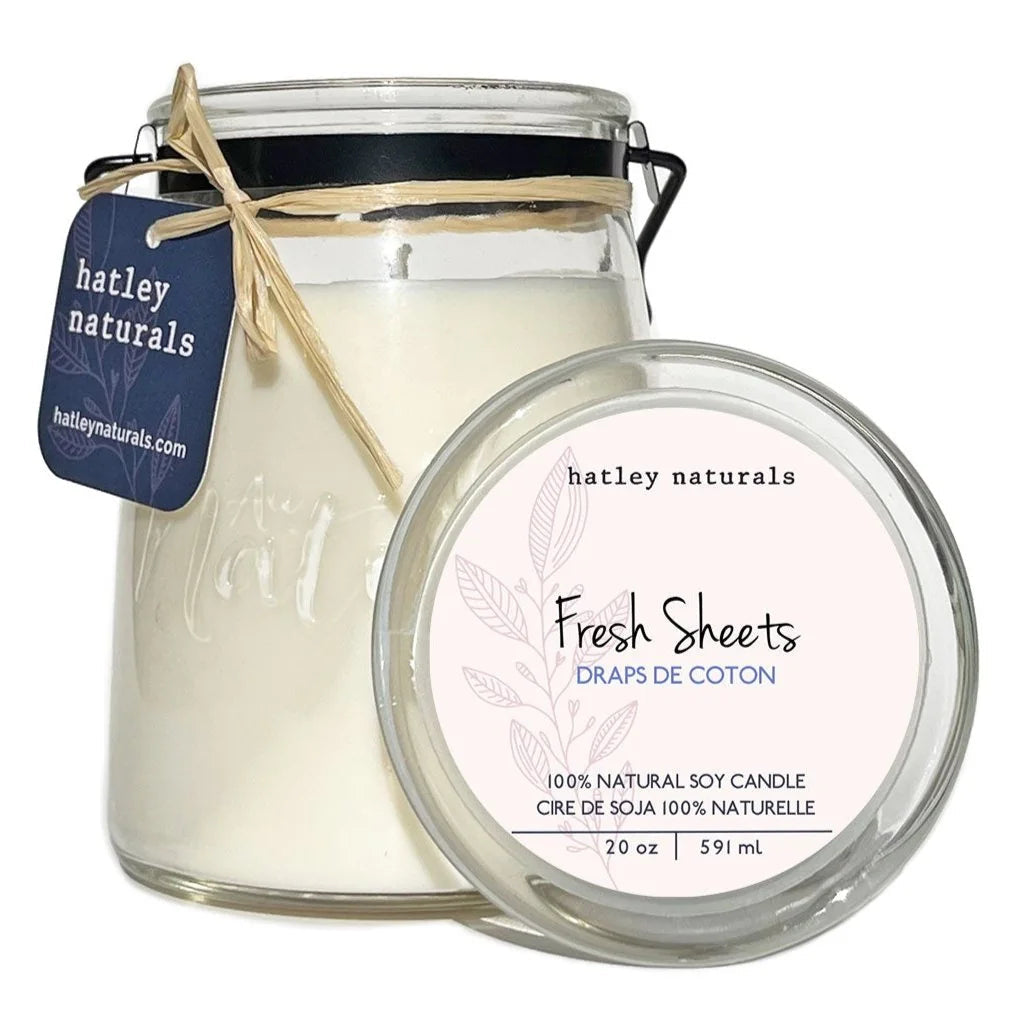 100% Natural Soy Wax Candle