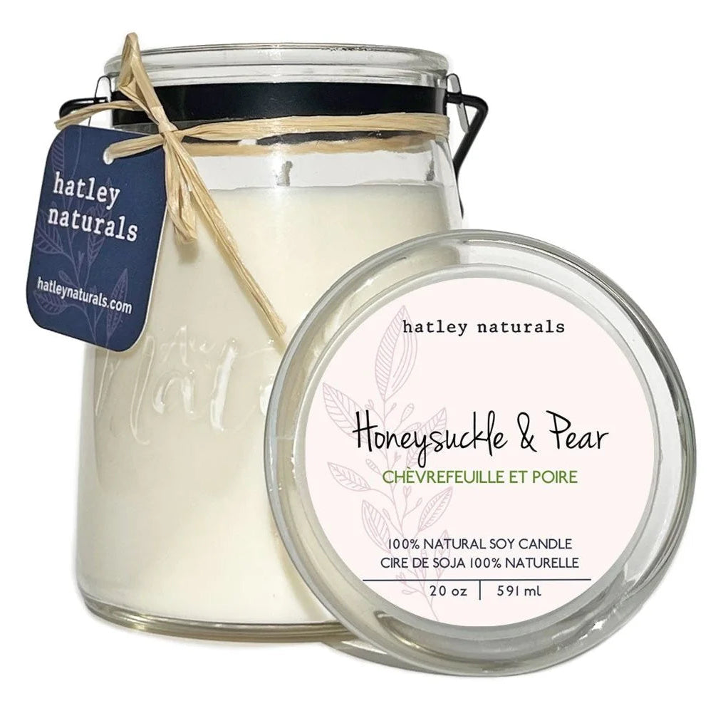 100% Natural Soy Wax Candle