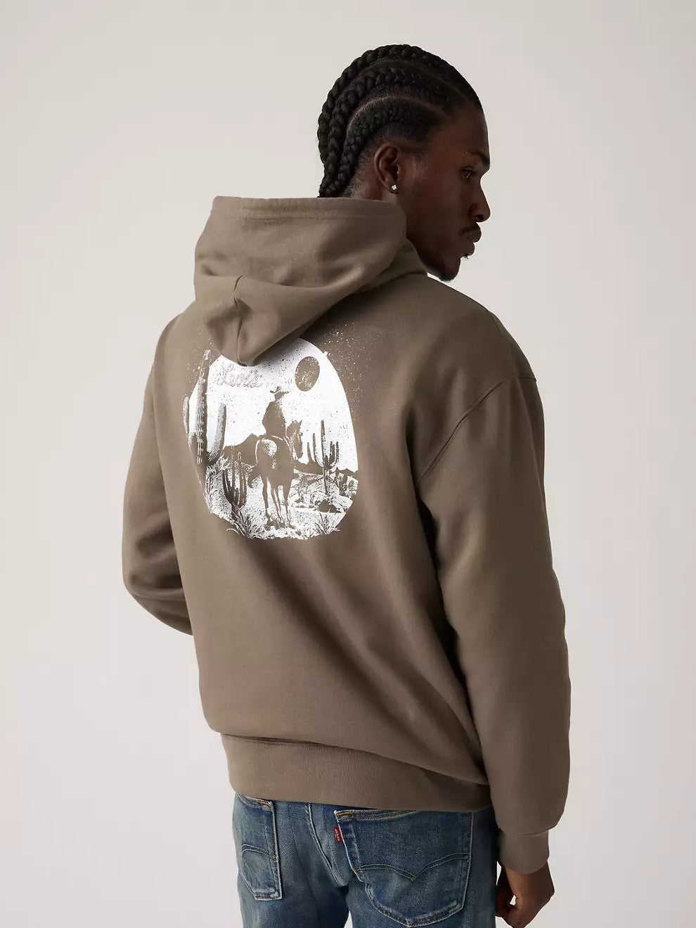 Levi's Men's Relaxed Graphic Hoodie Sweatshirt