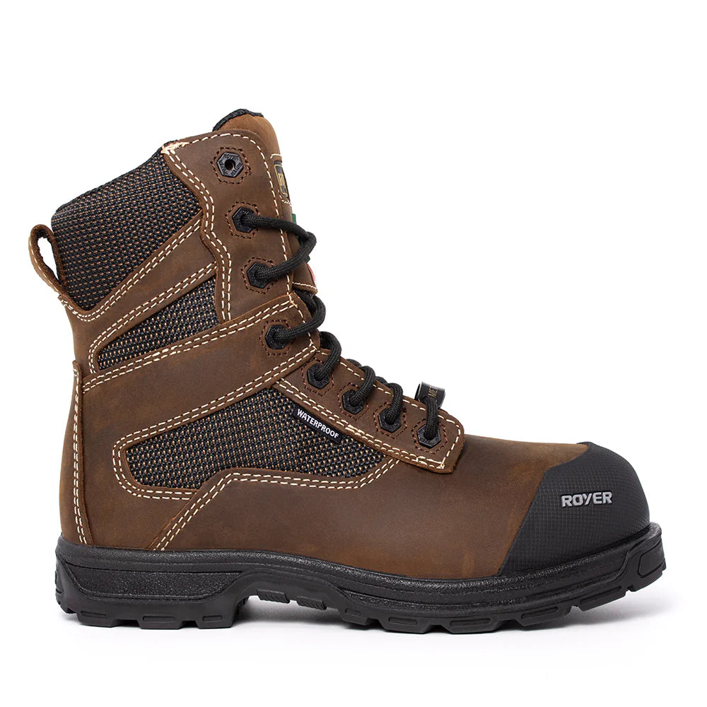 8" AGILITY™ Metal-Free Boot, Waterproof, Brown