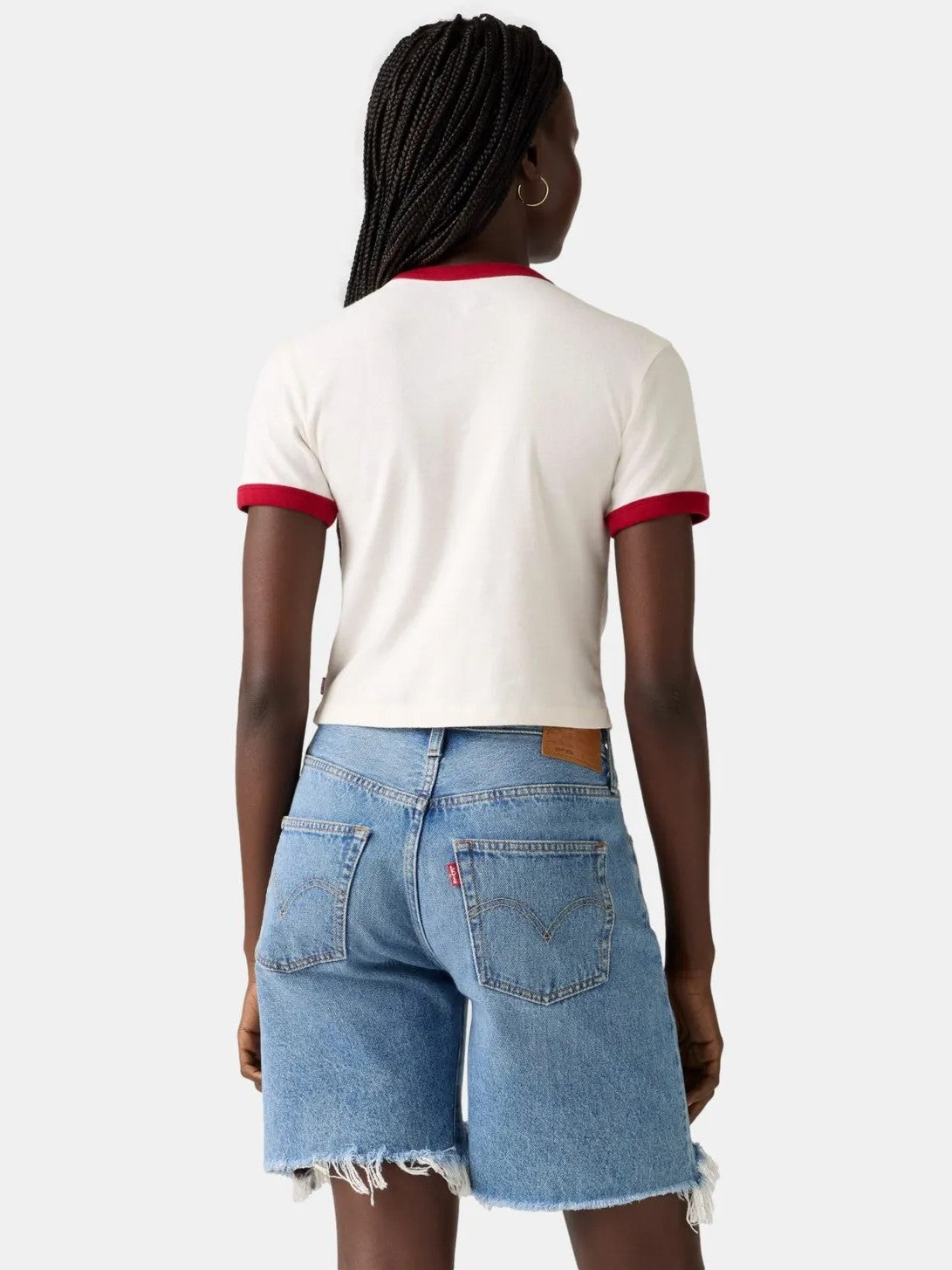 Levi's Women's "Good Luck" Ringer Tee