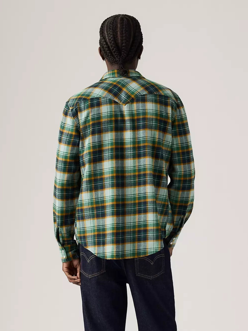 Levi's Men's Classic Standard Fit Western Flannel Shirt