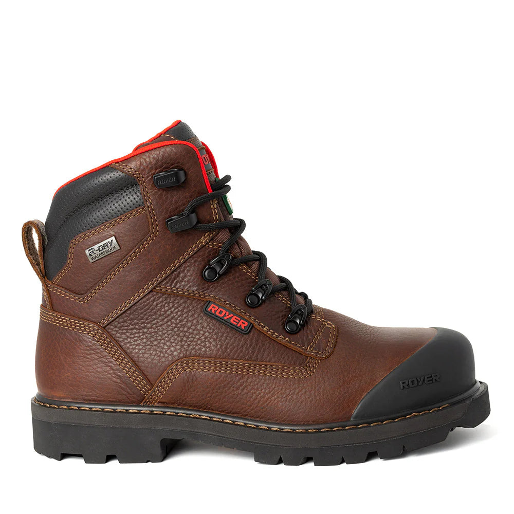 6" REVOLT™ MEGAGRIP™ PRO Boot, R-DRY™ membrane, Redwood