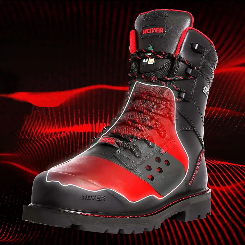 8" REVOLT™ MEGAGRIP PRO Boot, R-DRY™ Membrane, INTERGUARD™ 2.0, Black