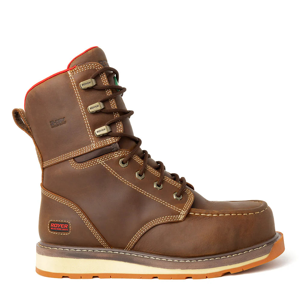 8" IRONBOLT™ Moc-Toe Boot, R-DRY™ membrane, Brown