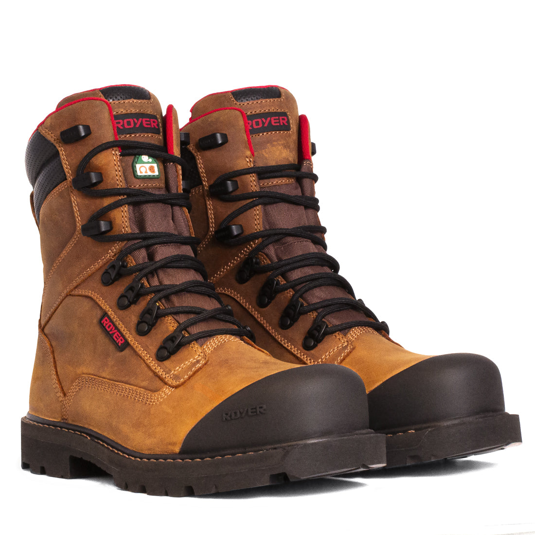 8" REVOLT™ MEGAGRIP™ PRO Boot, Coffee Brown