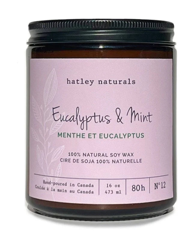 100% Natural Soy Wax Candle