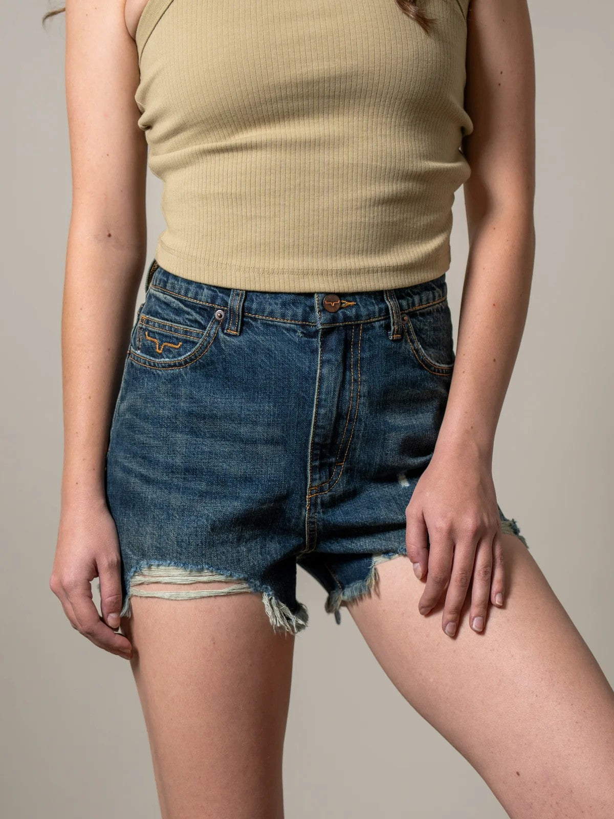 Short en denim Daisy Kimes Ranch